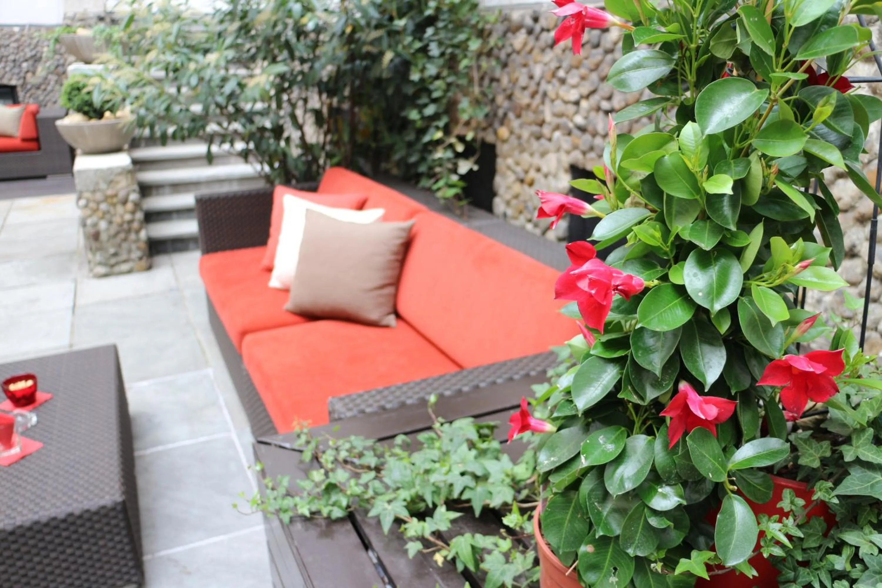 Patio in The Levante Parliament A Design Hotel