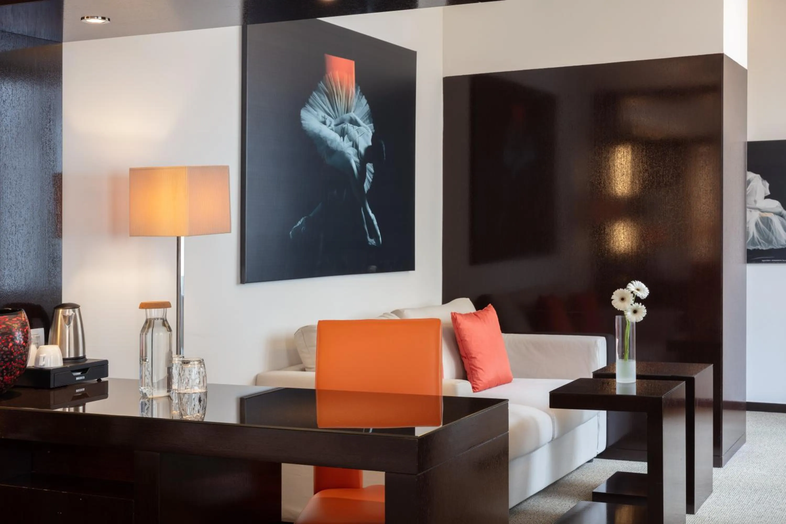 Living room in The Levante Parliament A Design Hotel