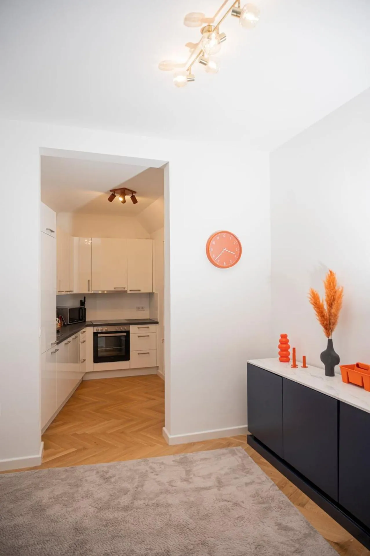 Kitchen or kitchenette in Buxbaum Beletage Design & Boutique Hotel