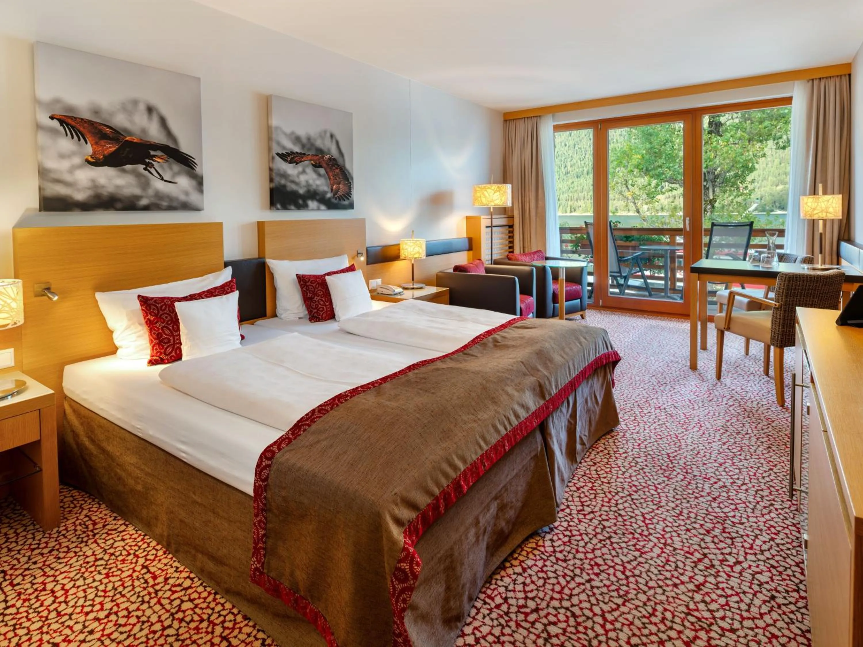 Bed in aja Fürstenhaus am Achensee