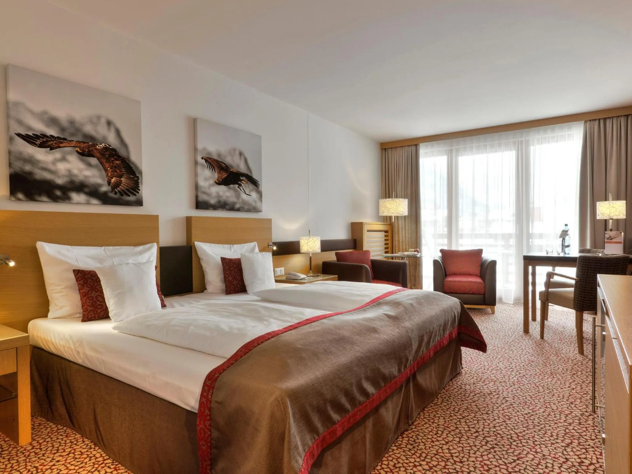 Bed in aja Fürstenhaus am Achensee