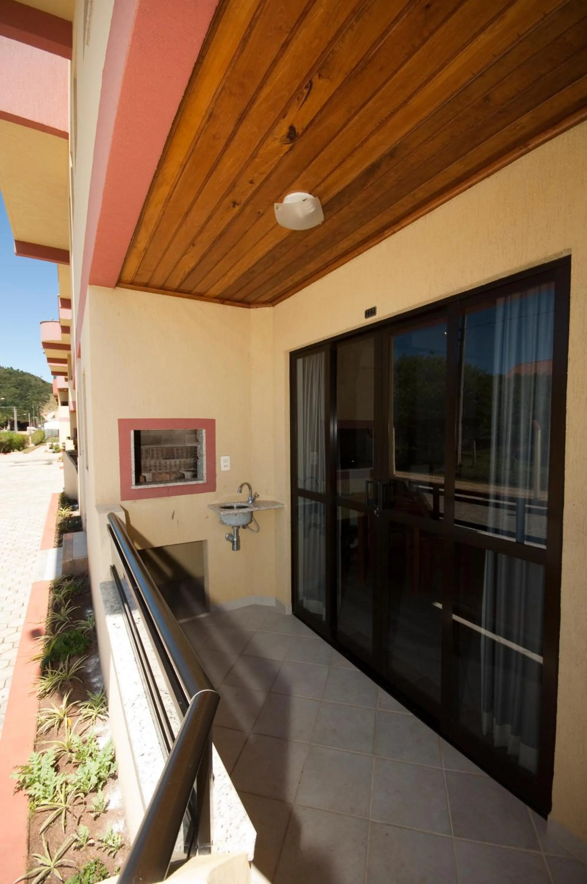 Patio in Pousada Vale Del Sol