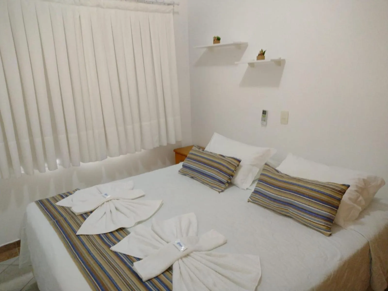 Bed in Pousada Vale Del Sol