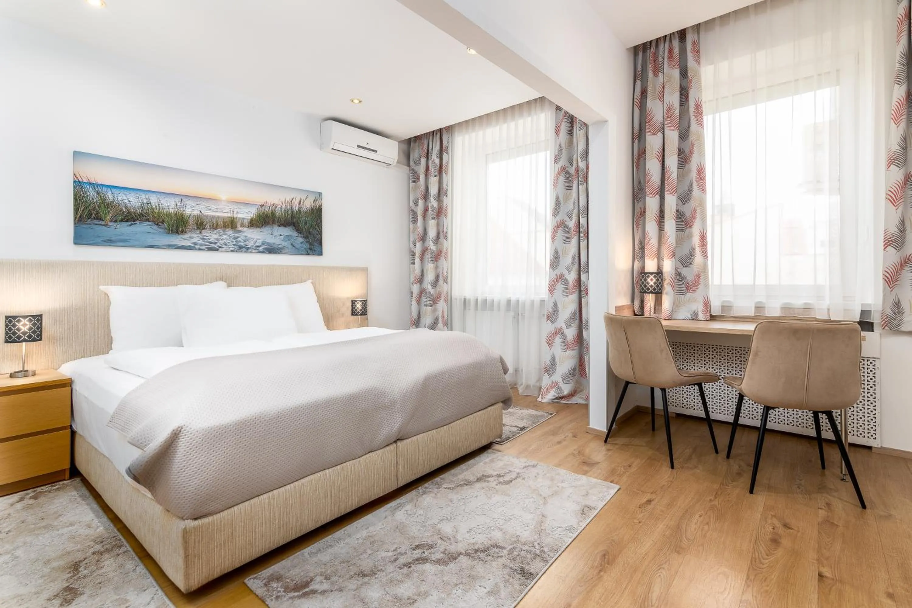 Bed in Hotel Zentral