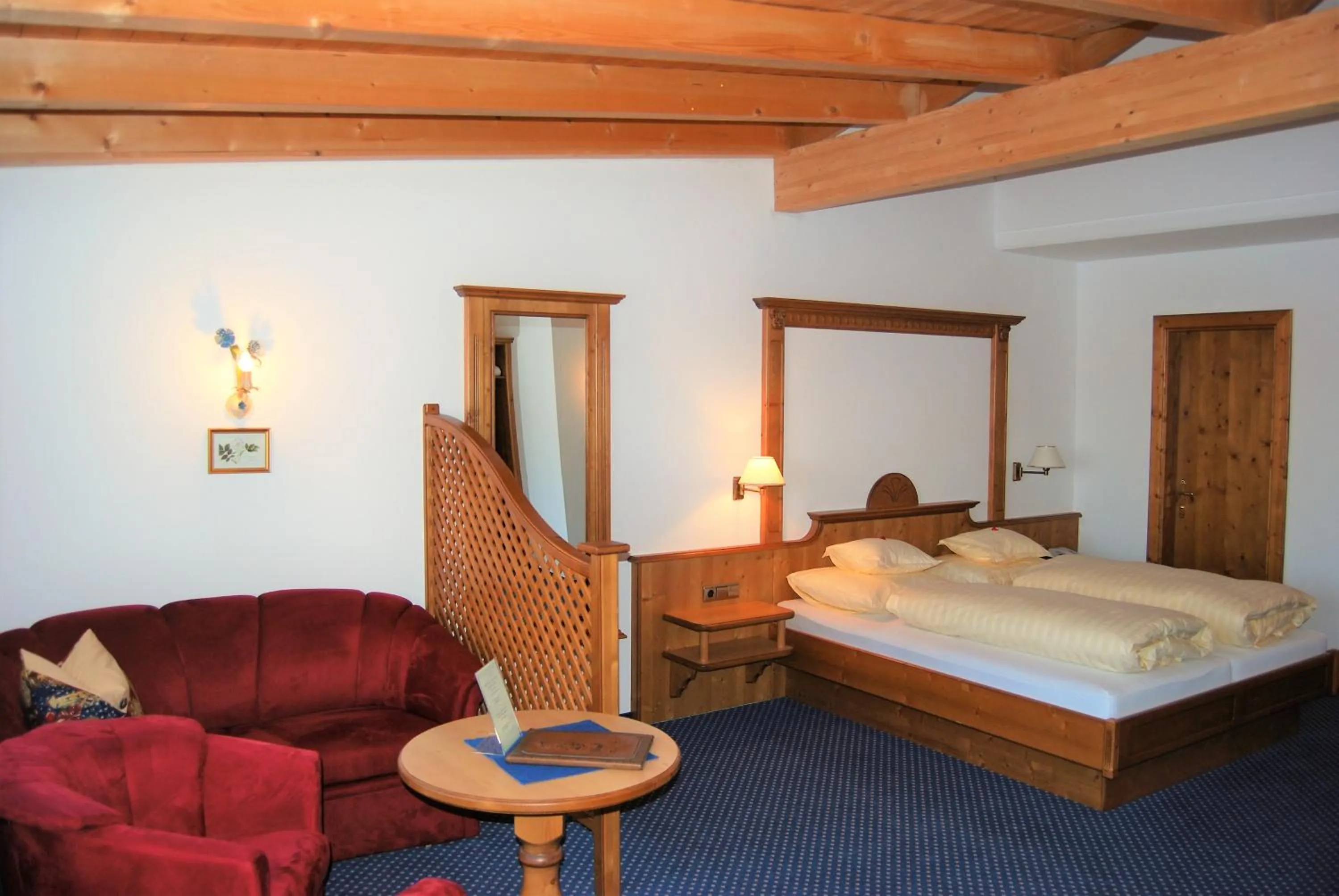 Bed in Alpenhotel Speckbacher Hof