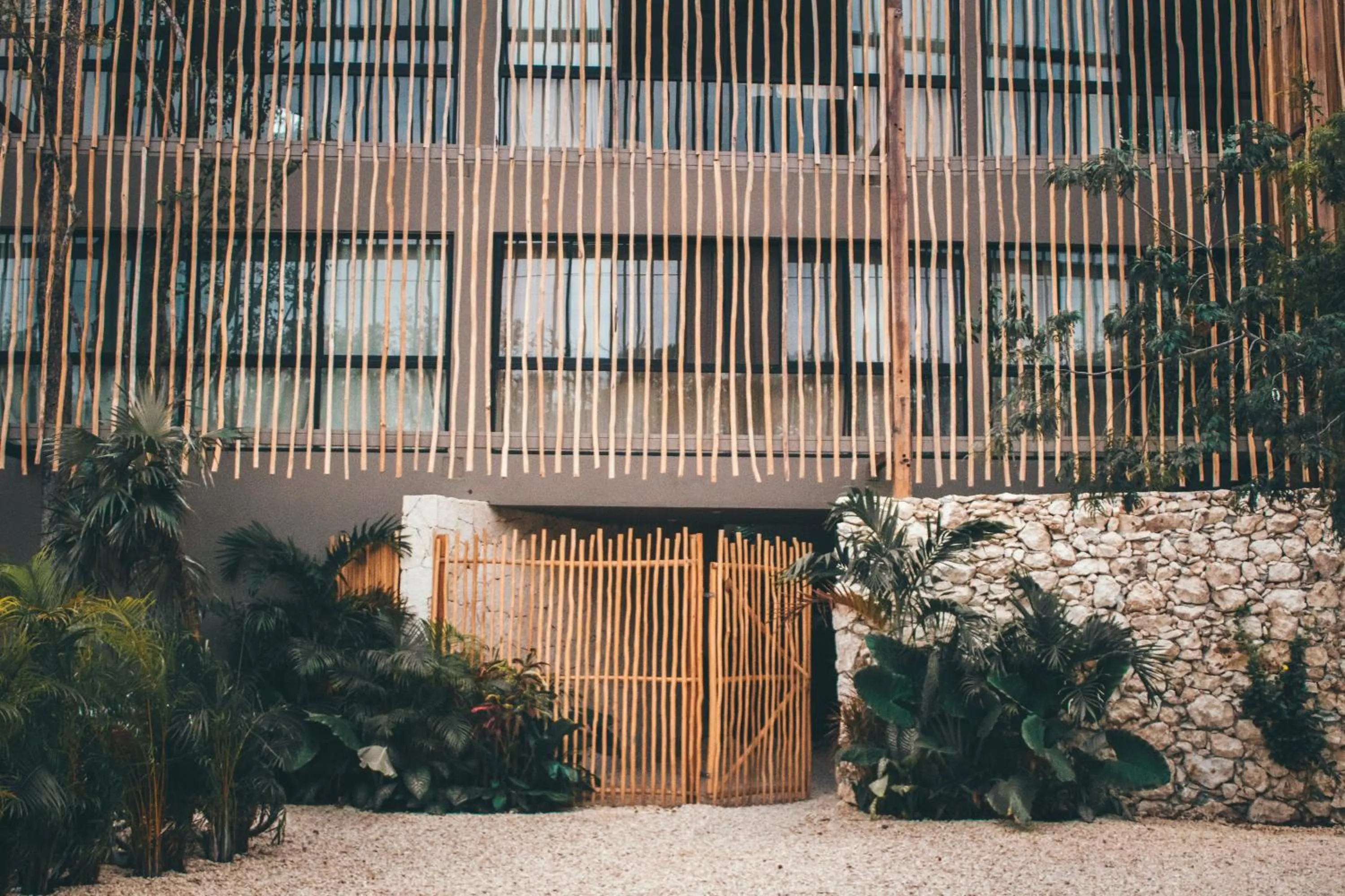 Facade/entrance in Vida Jungle Boho Apart 9 with special fee to access Hotel Bardo