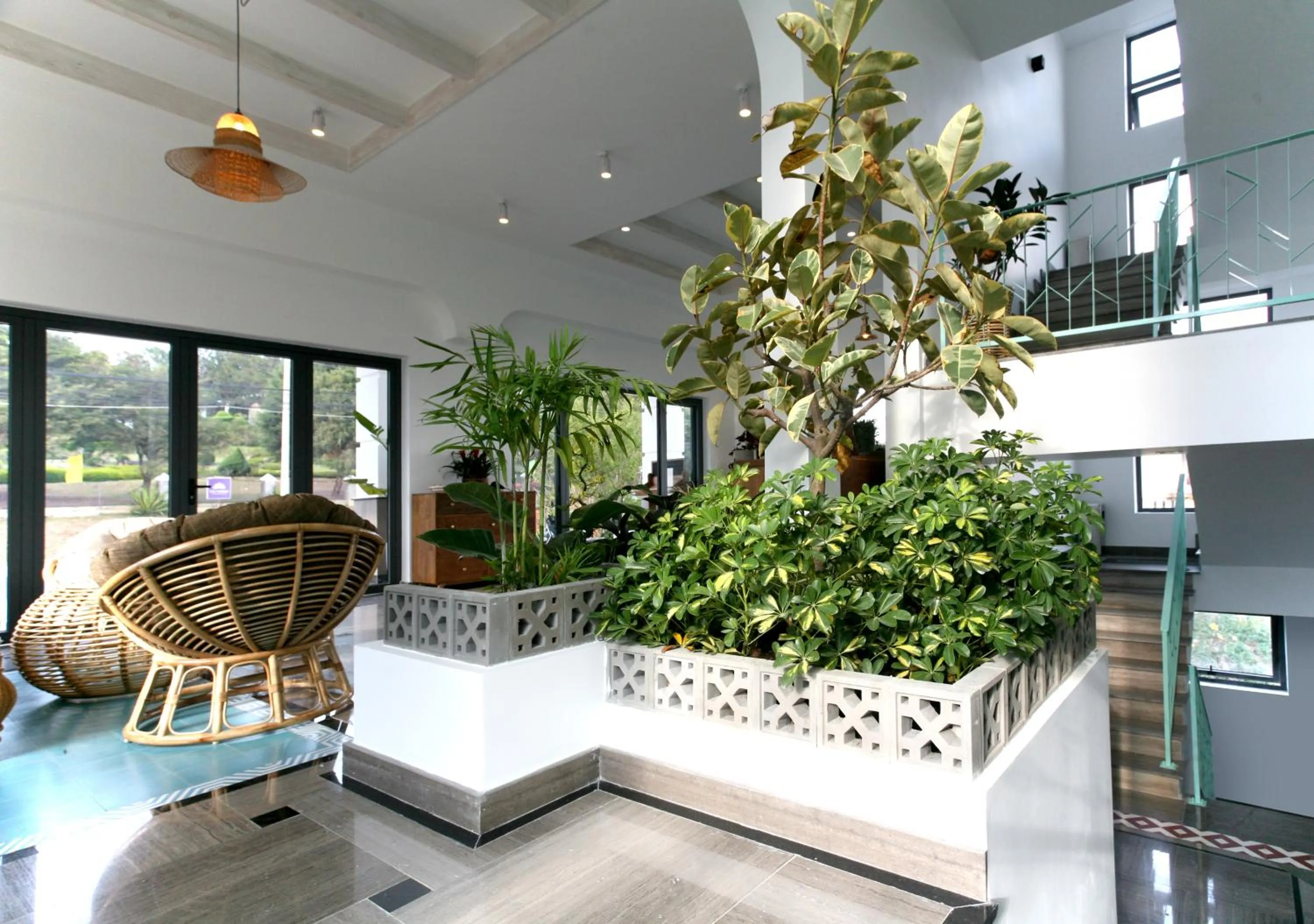 Lobby or reception in The Scent Boutique Dalat Hotel