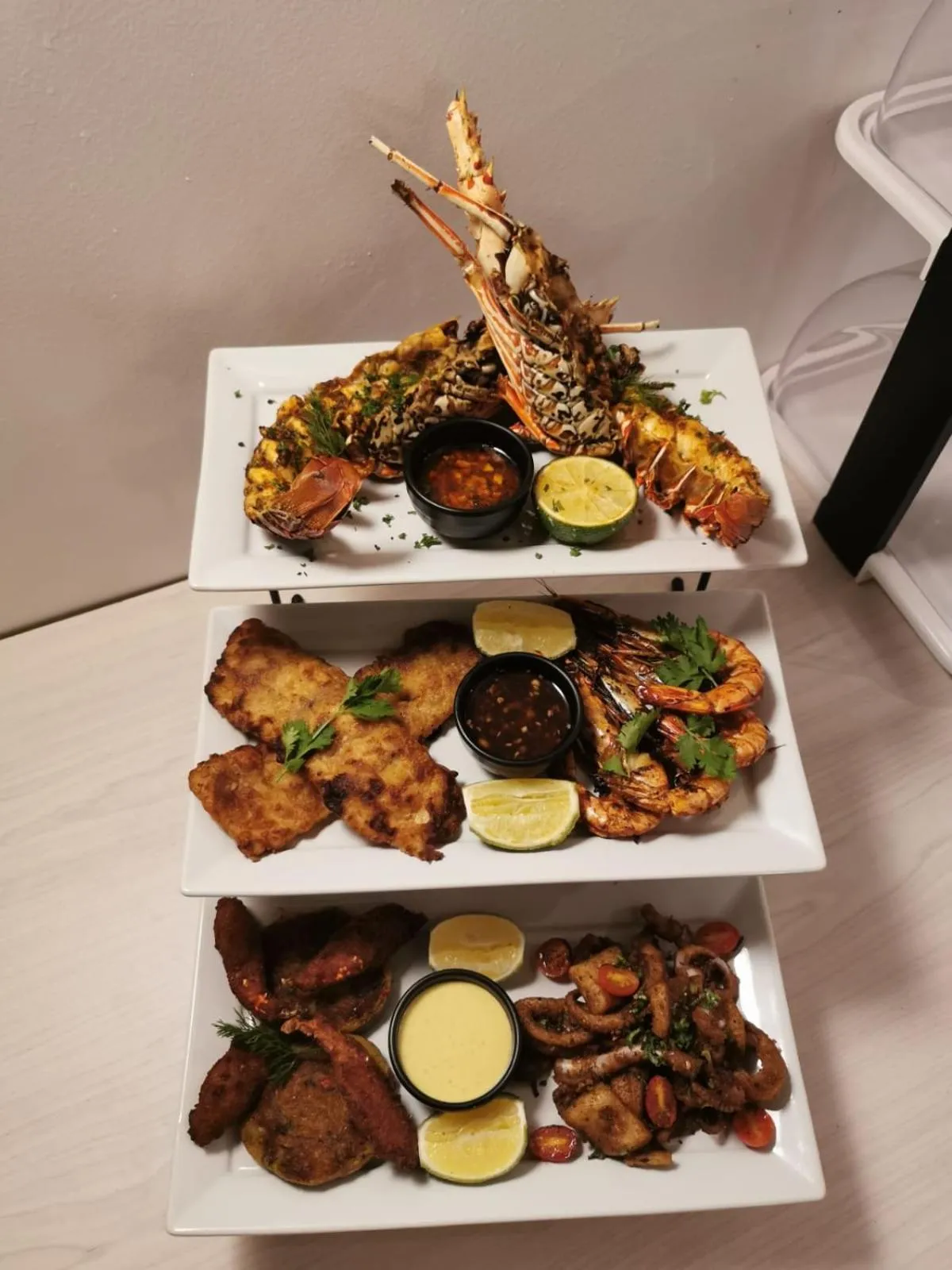 Food in Searenity Beach Villa