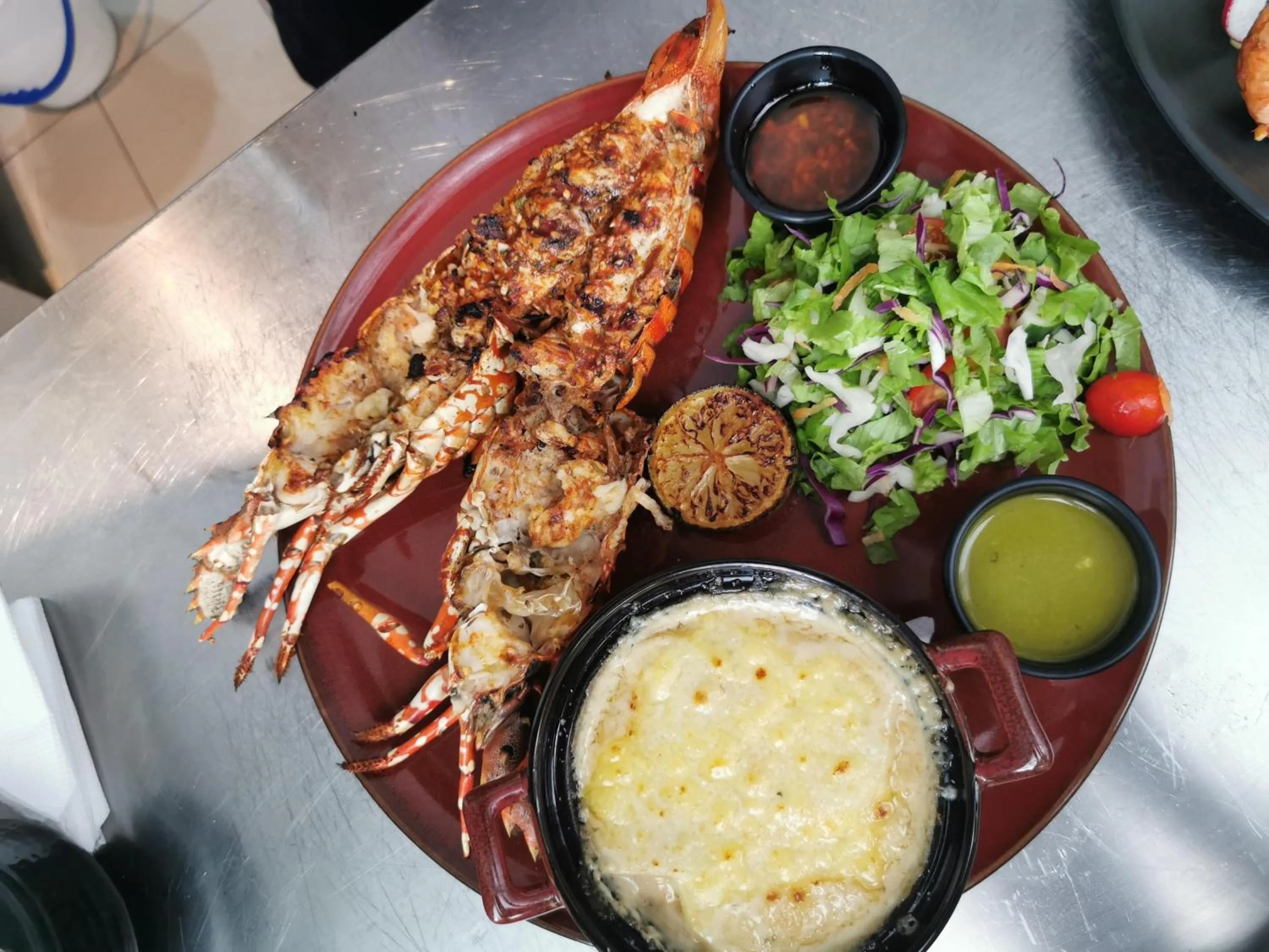 Food in Searenity Beach Villa