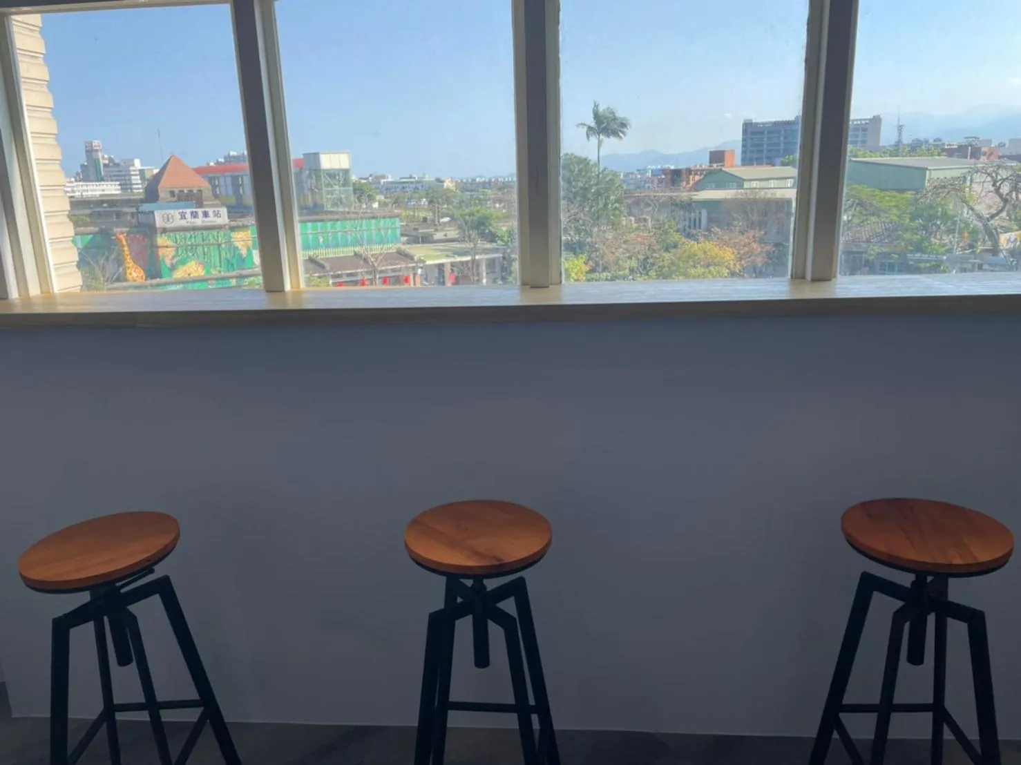 City view in One Night Hostel