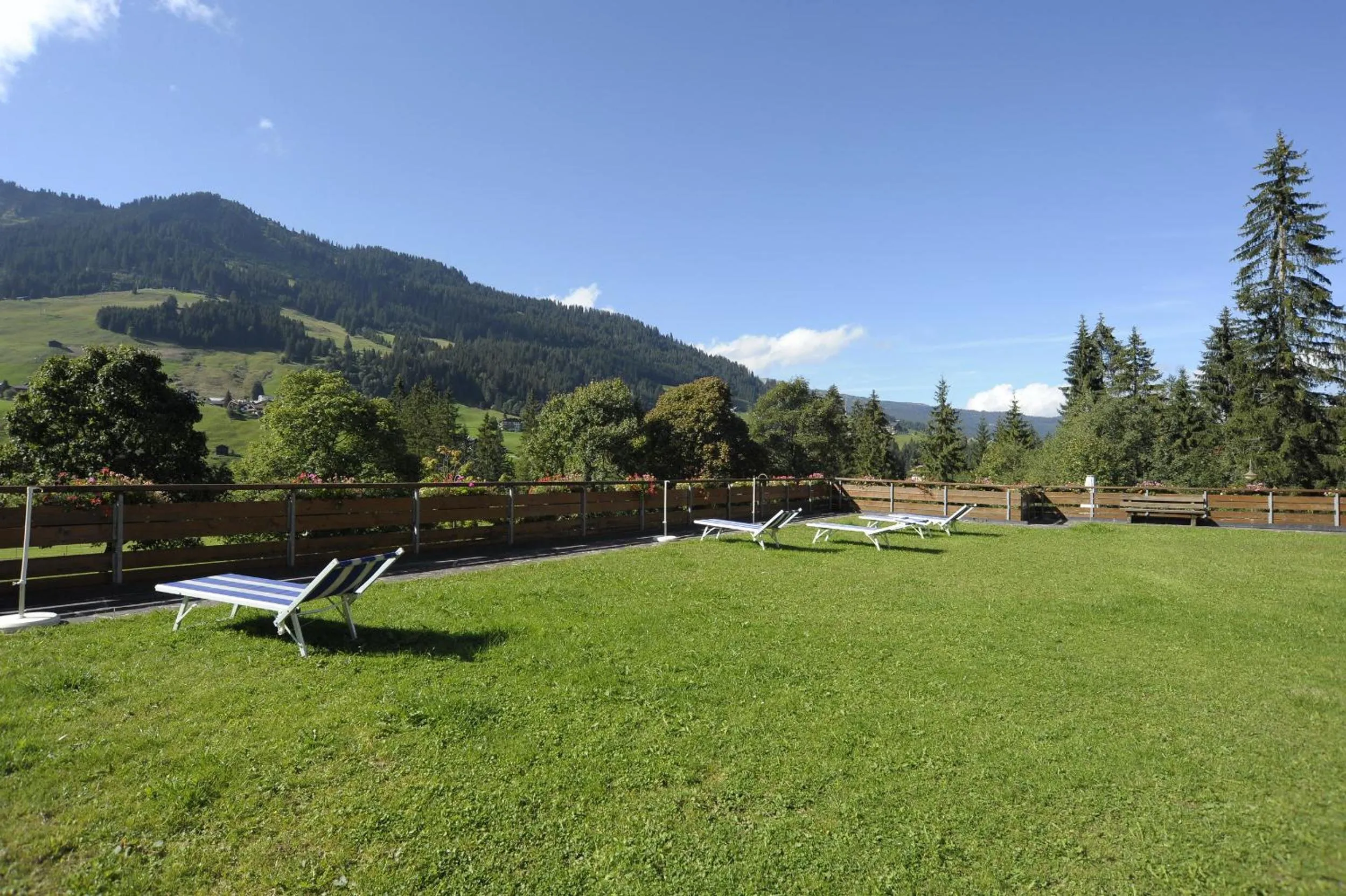 Garden in IFA Breitach Apartments Kleinwalsertal