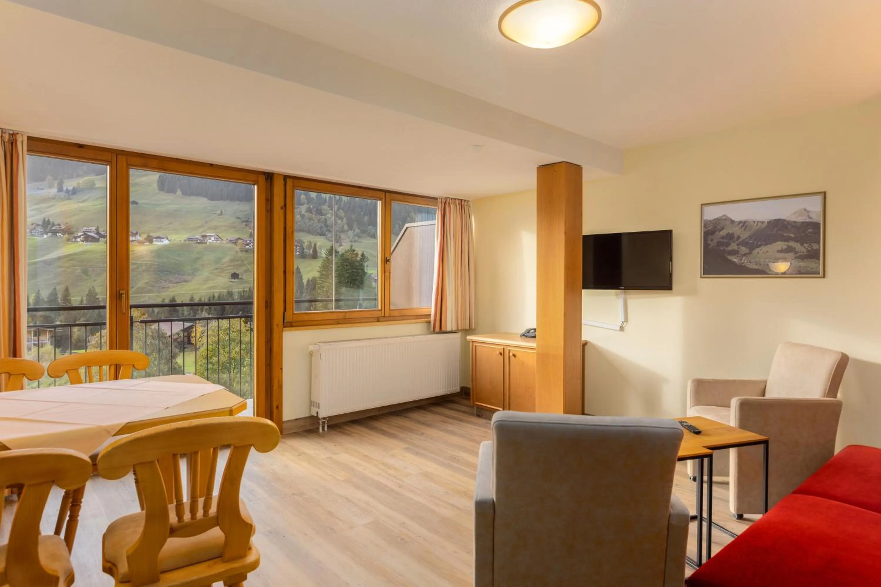 TV and multimedia in IFA Breitach Apartments Kleinwalsertal