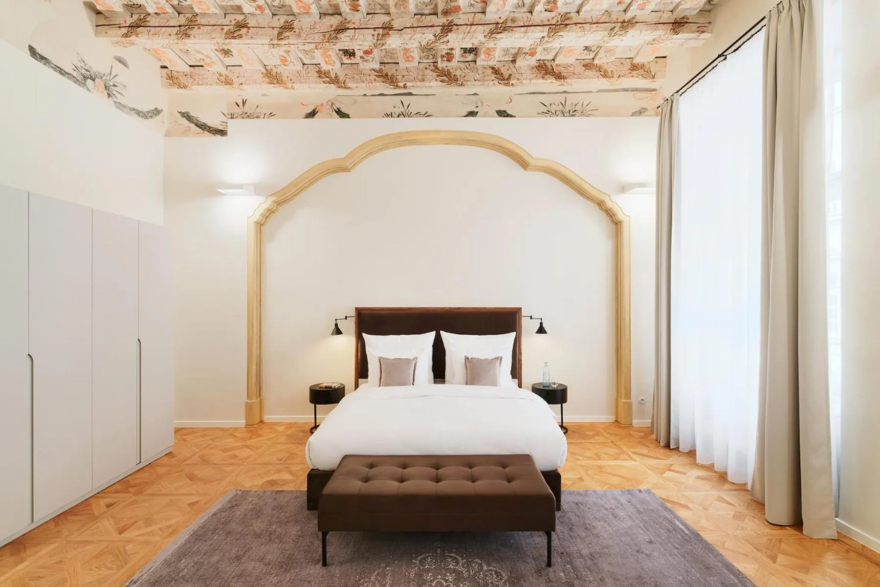 Bedroom, Bed in Hotel CUBE Prague