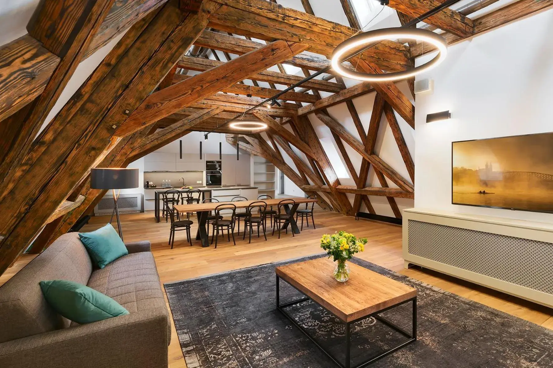 Two-Bedroom Apartment in Hotel CUBE Prague Two-Bedroom Apartment in Hotel CUBE Prague