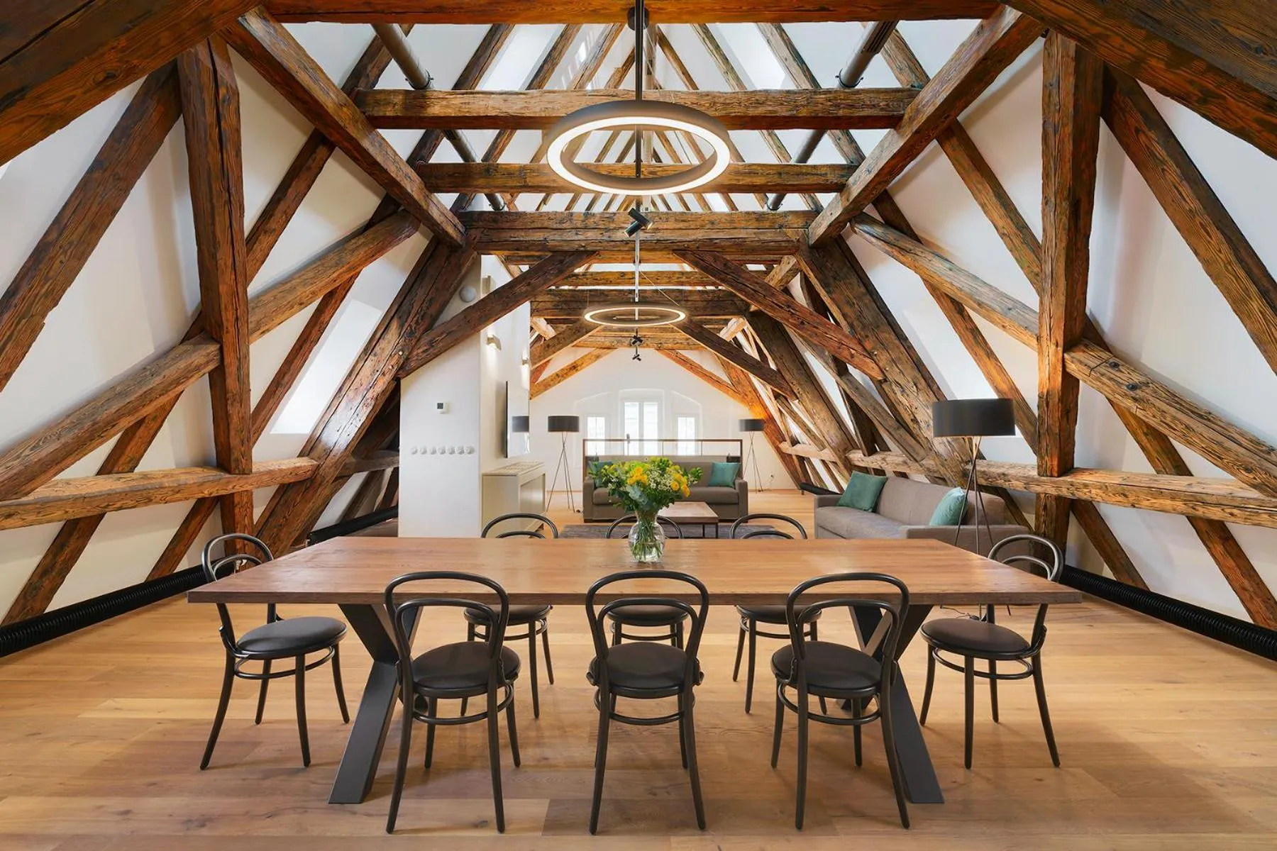 Living room in Hotel CUBE Prague