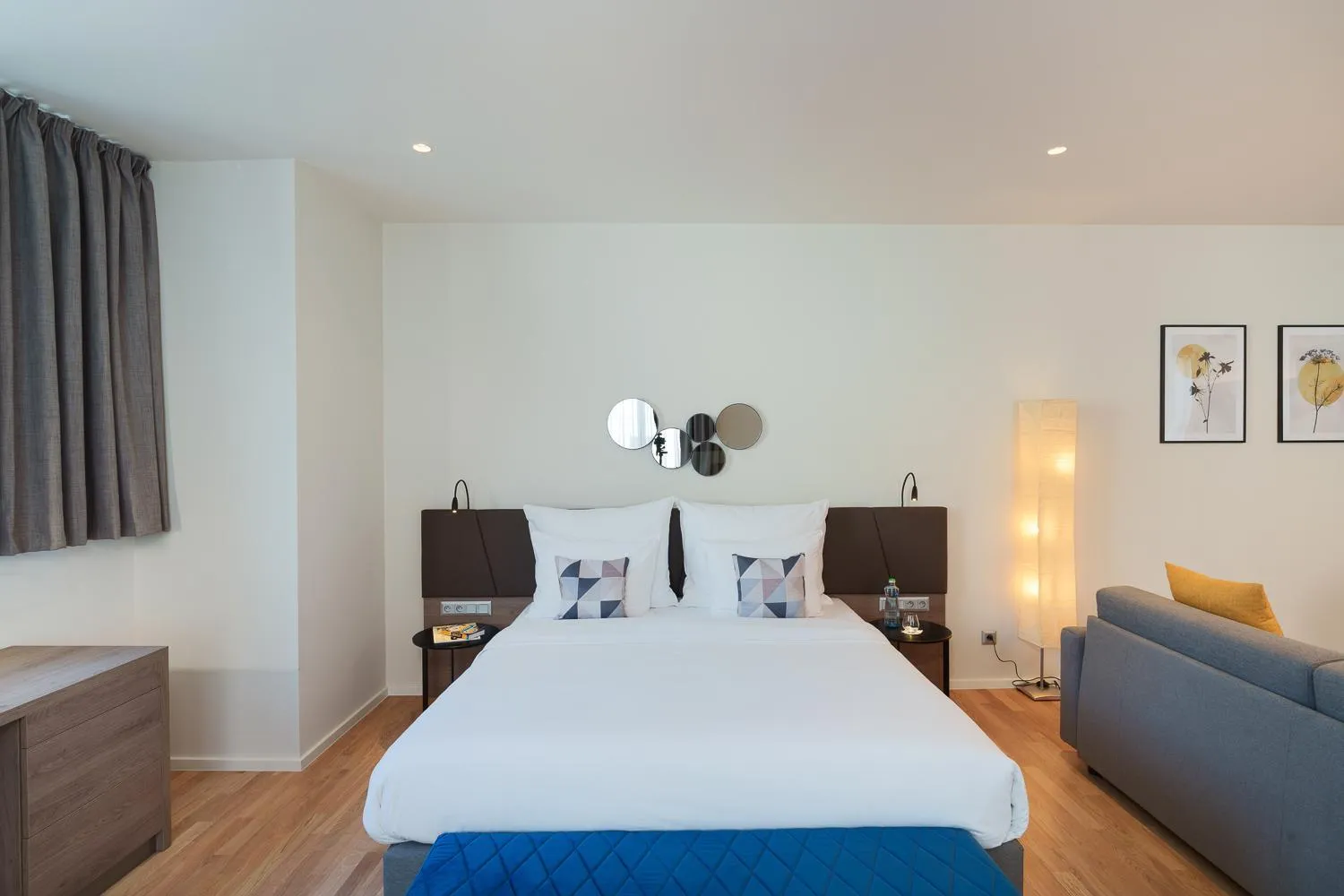 Bedroom, Bed in Hotel CUBE Prague