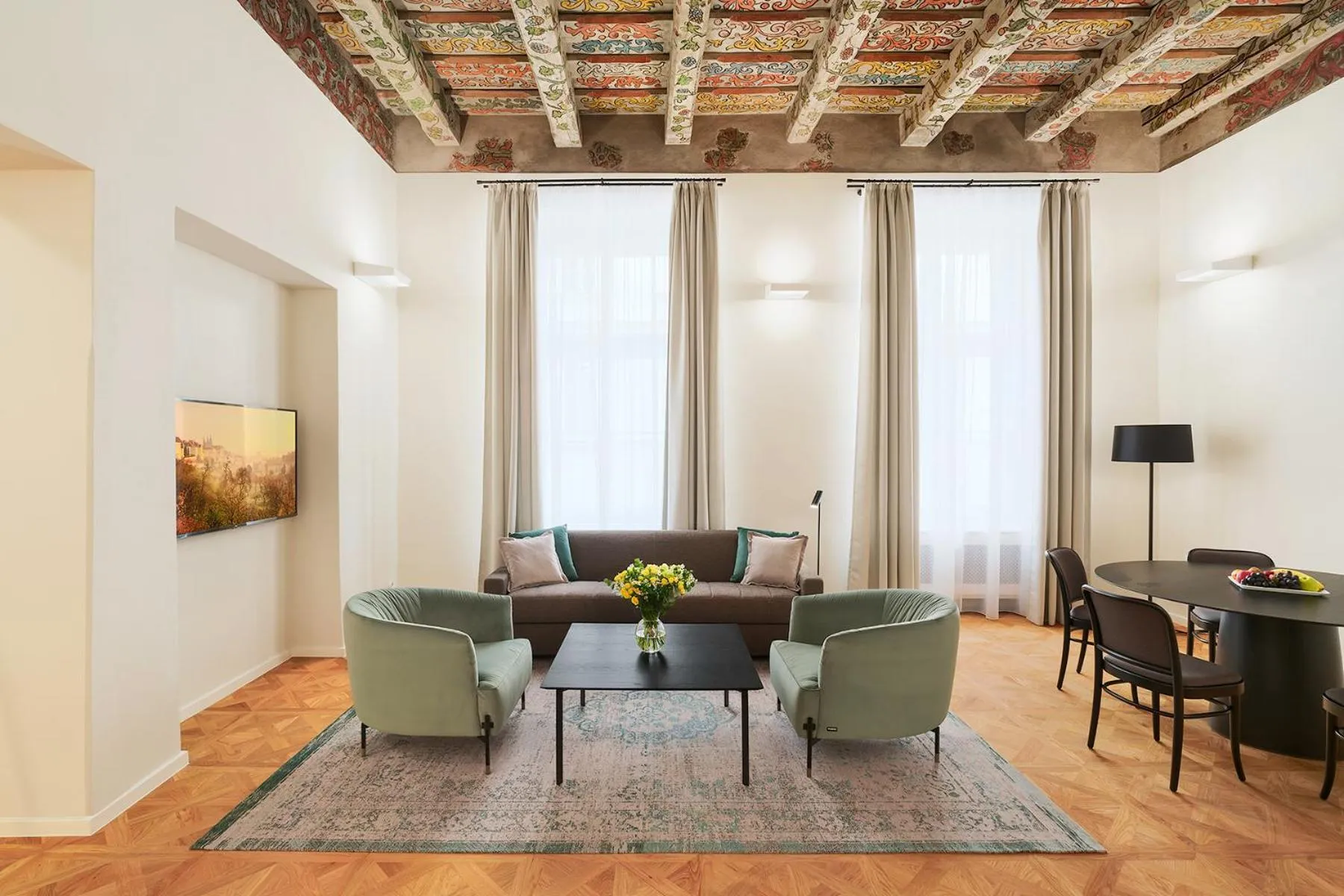 Living room in Hotel CUBE Prague