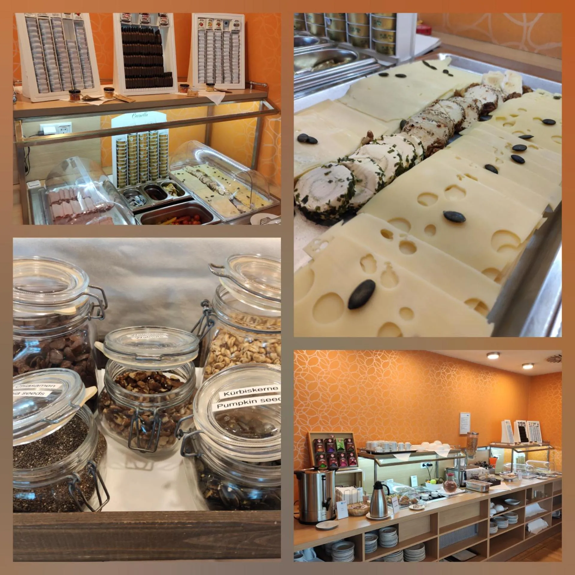 Breakfast in Orange Wings Wiener Neustadt