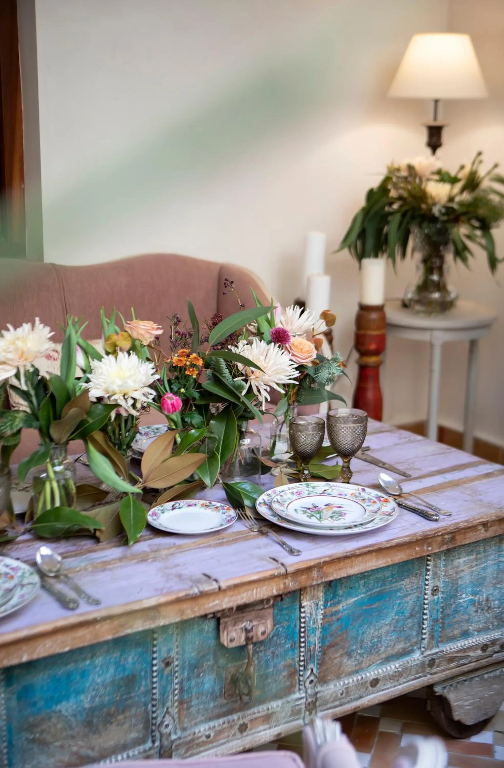 Dining area in La Corrala del Realejo