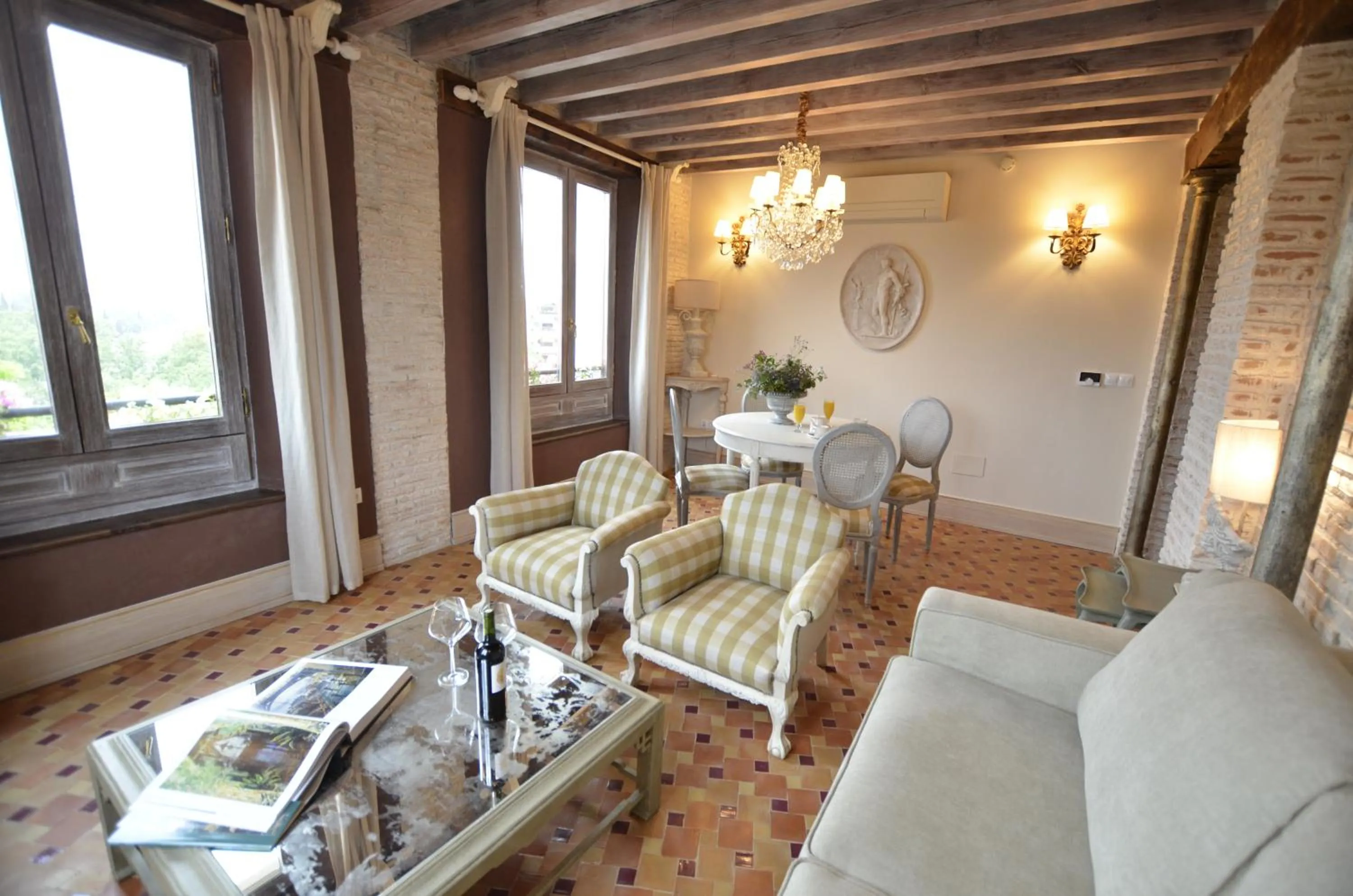 Living room in La Corrala del Realejo