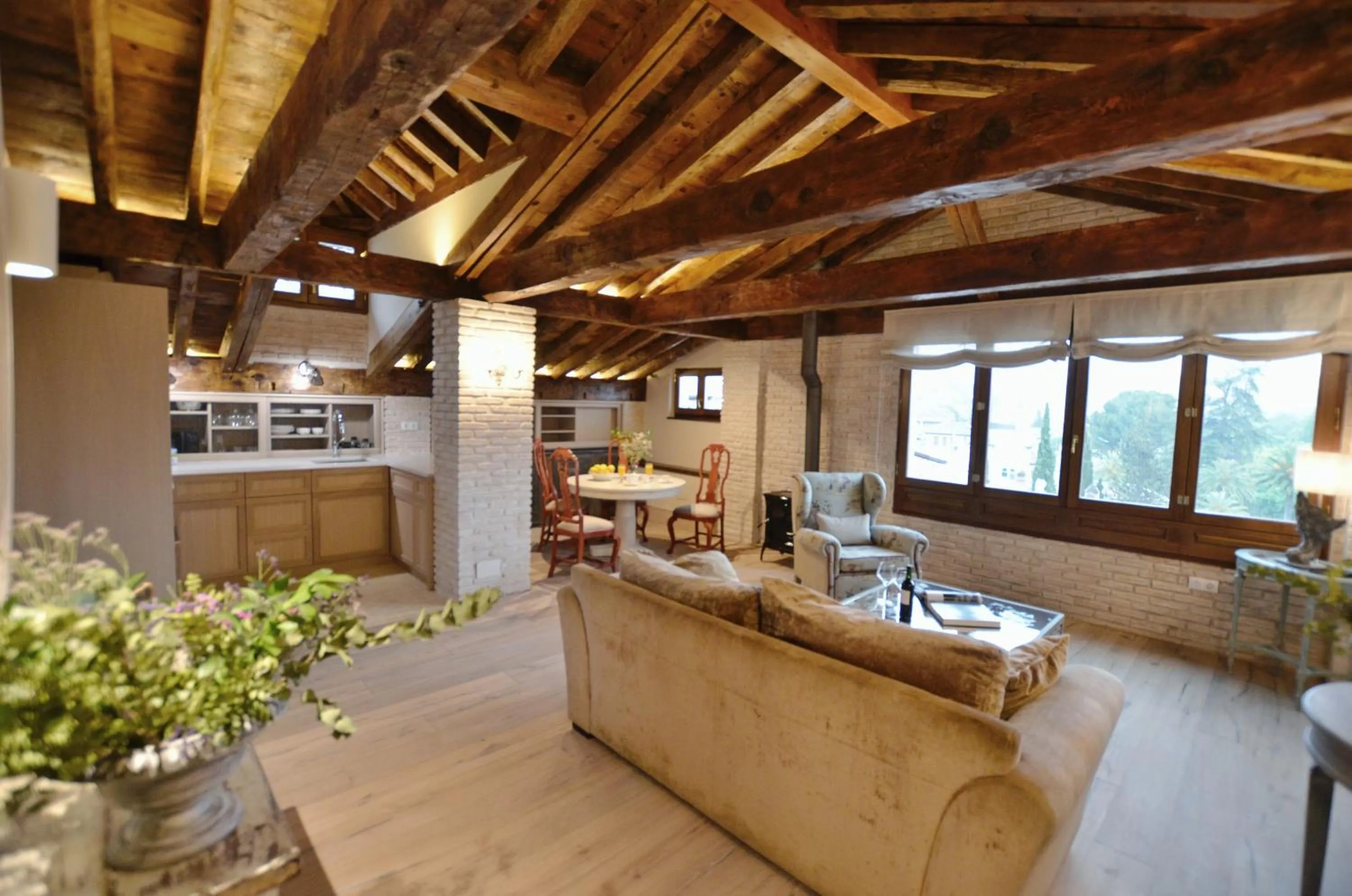 Living room in La Corrala del Realejo