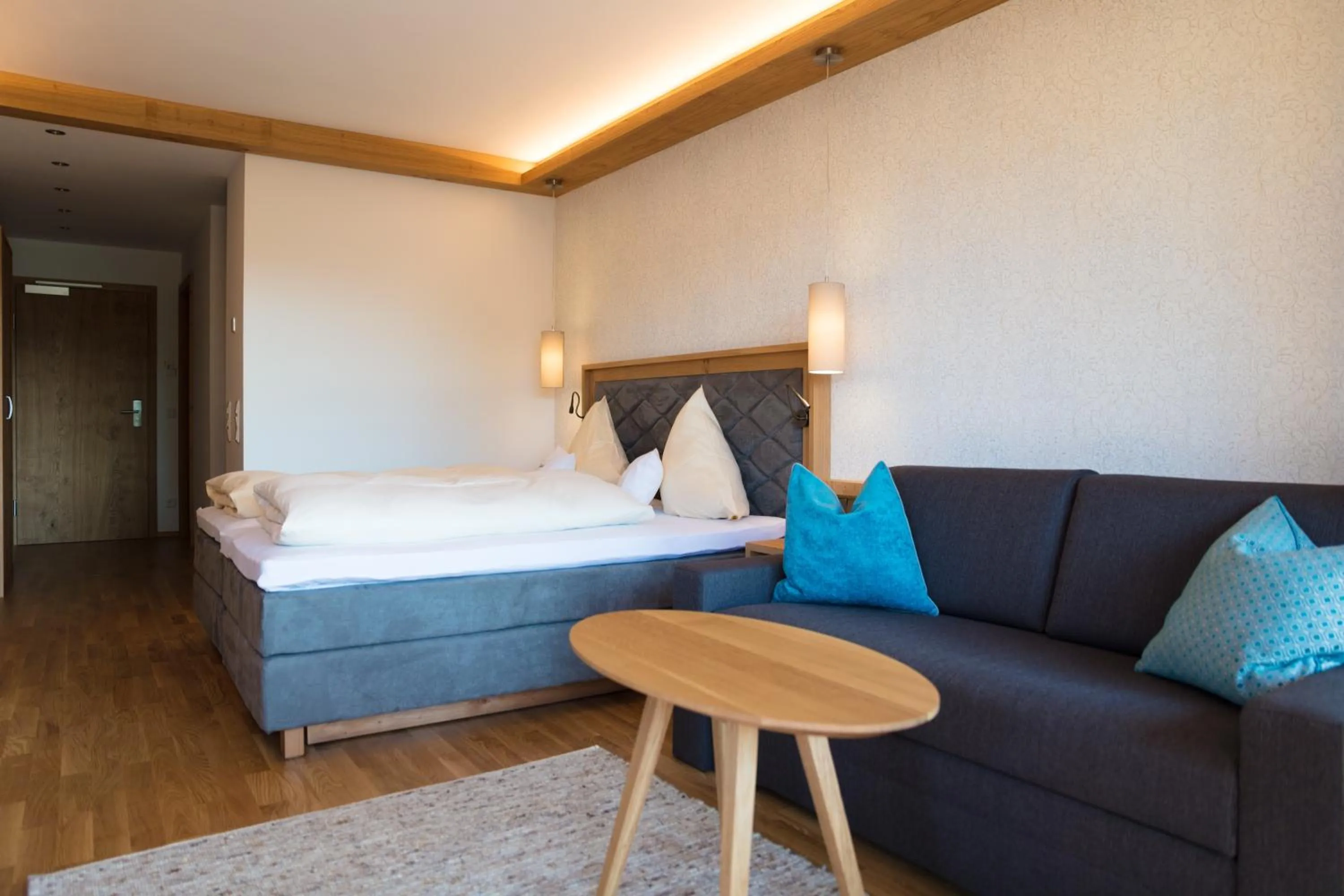 Photo of the whole room, Bed in Garten - Hotel Sallerhof