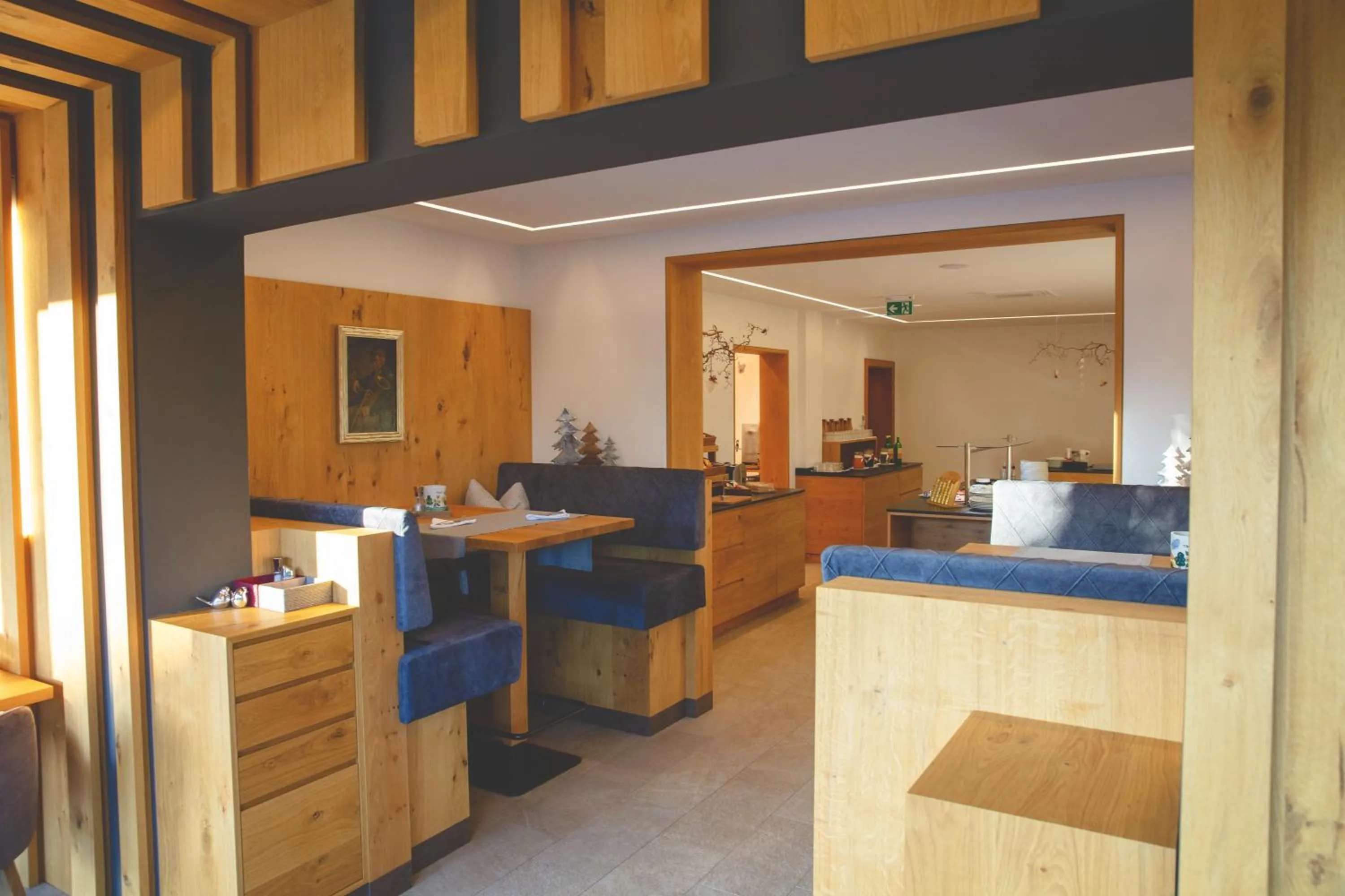 Seating area in Garten - Hotel Sallerhof