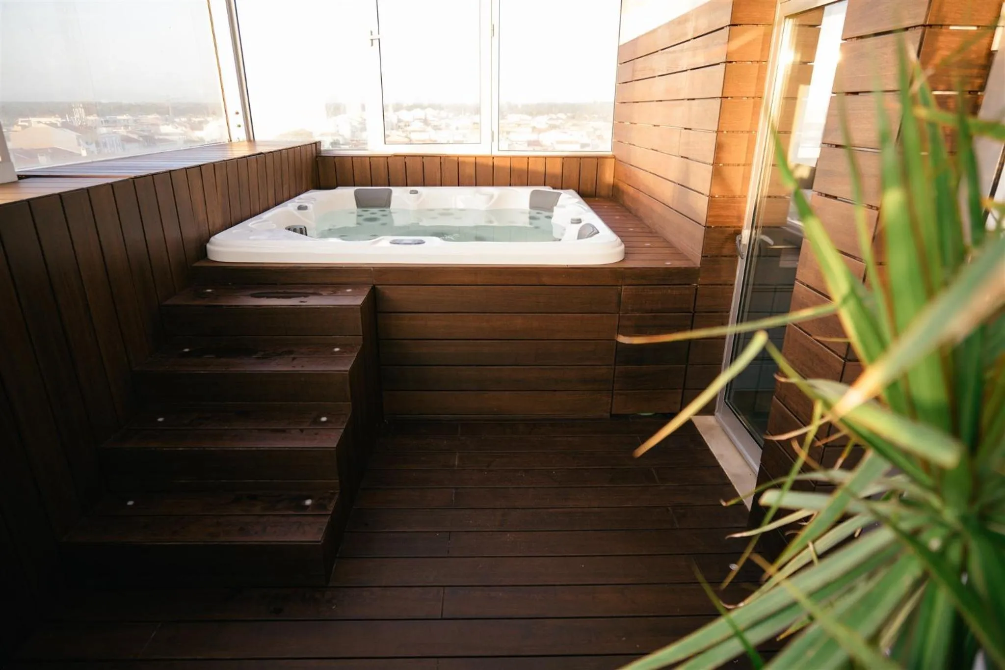 Swimming pool in Macarico Beach Hotel