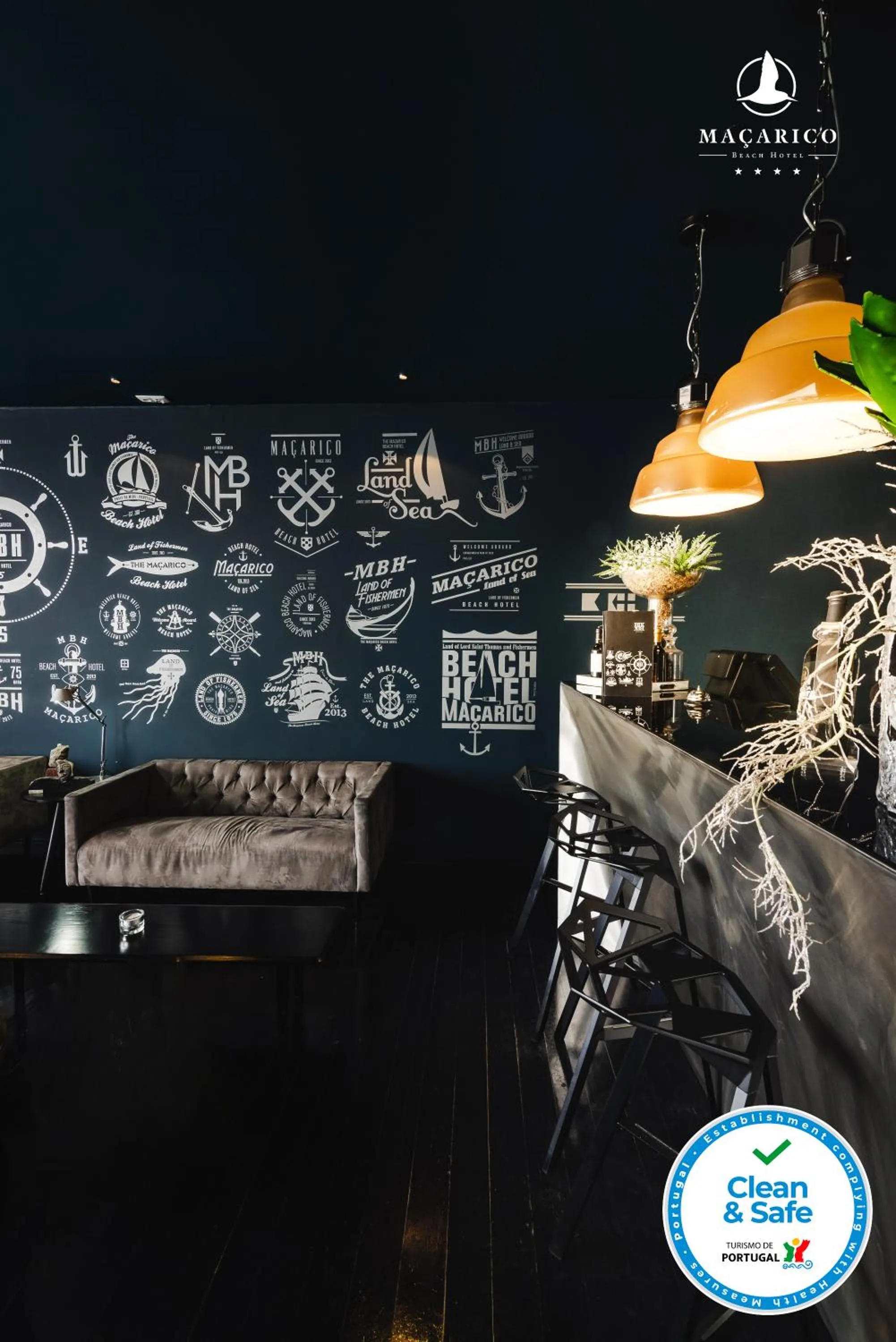 Facade/entrance in Macarico Beach Hotel