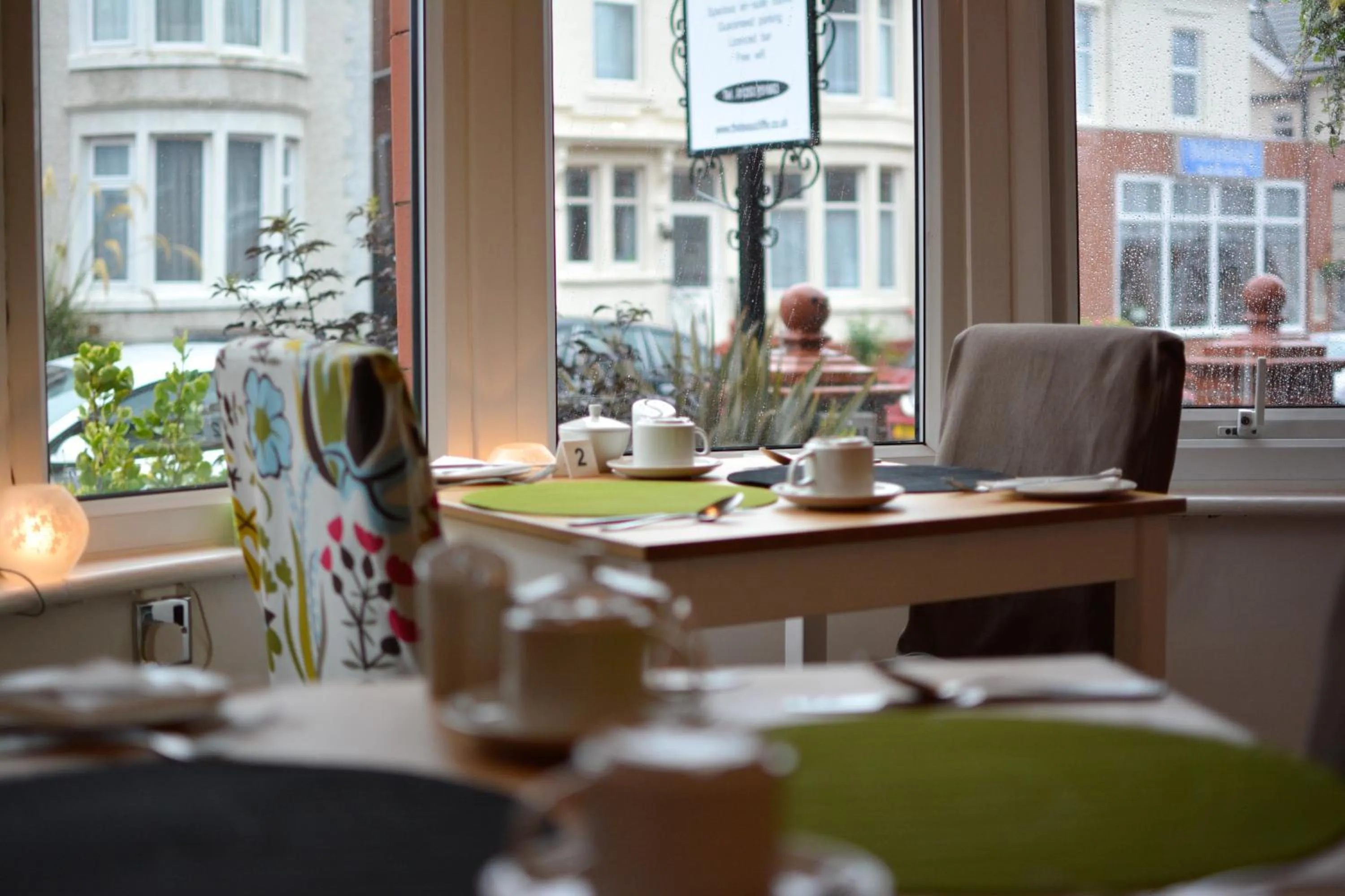 Dining area in The Beaucliffe Hotel