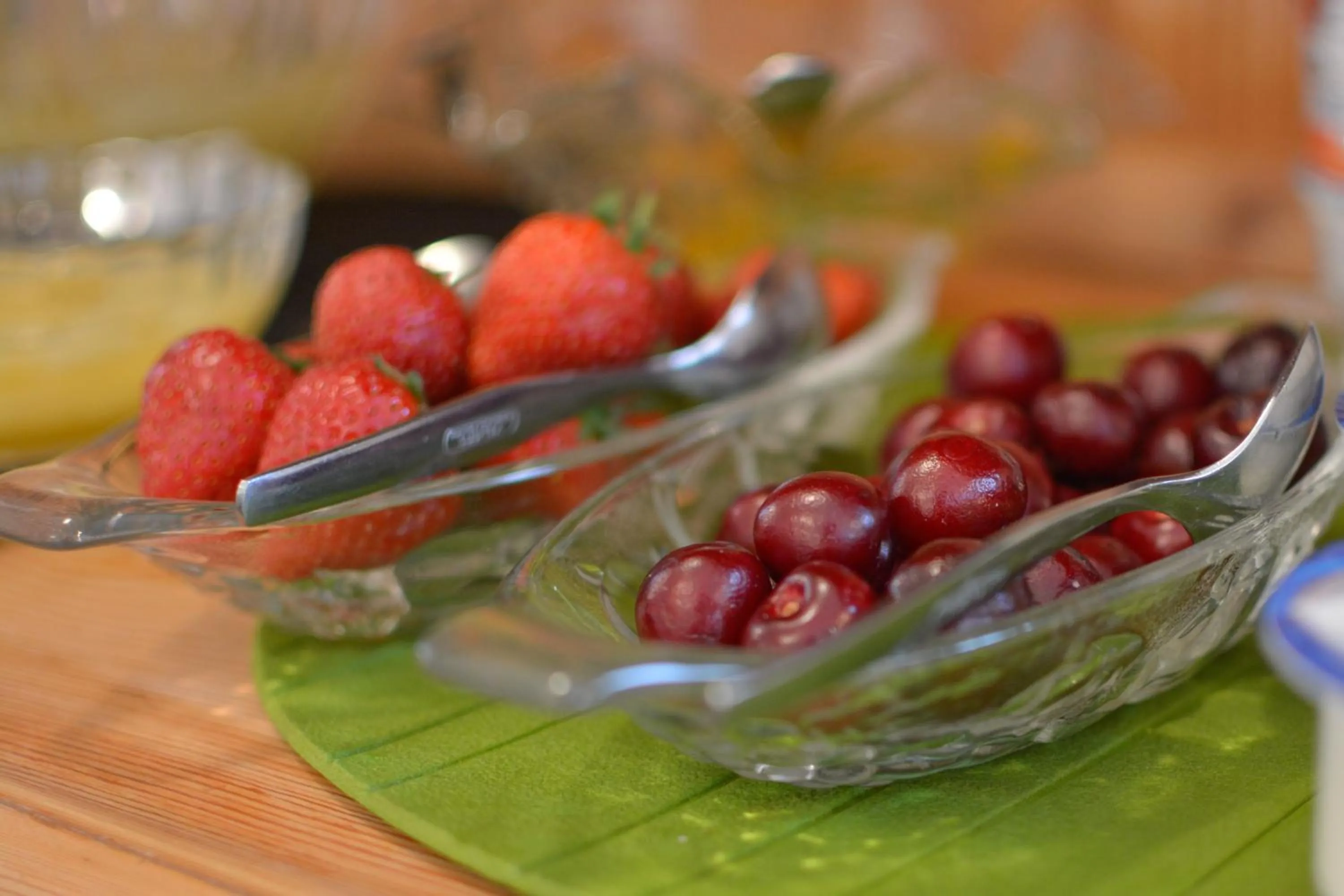 Food close-up in The Beaucliffe Hotel