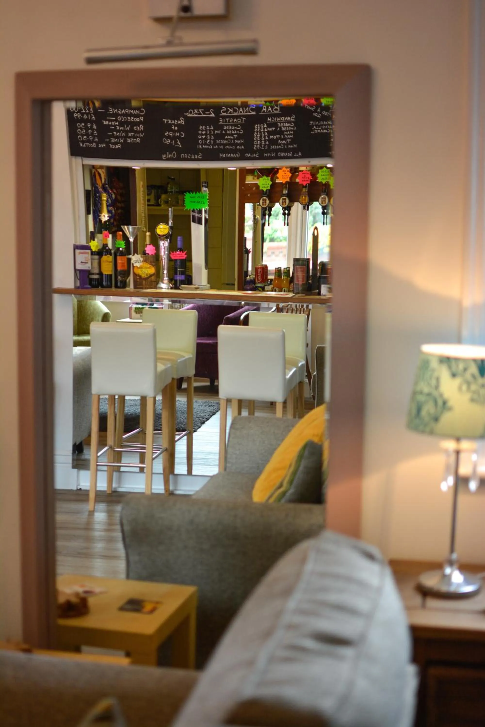 Decorative detail in The Beaucliffe Hotel