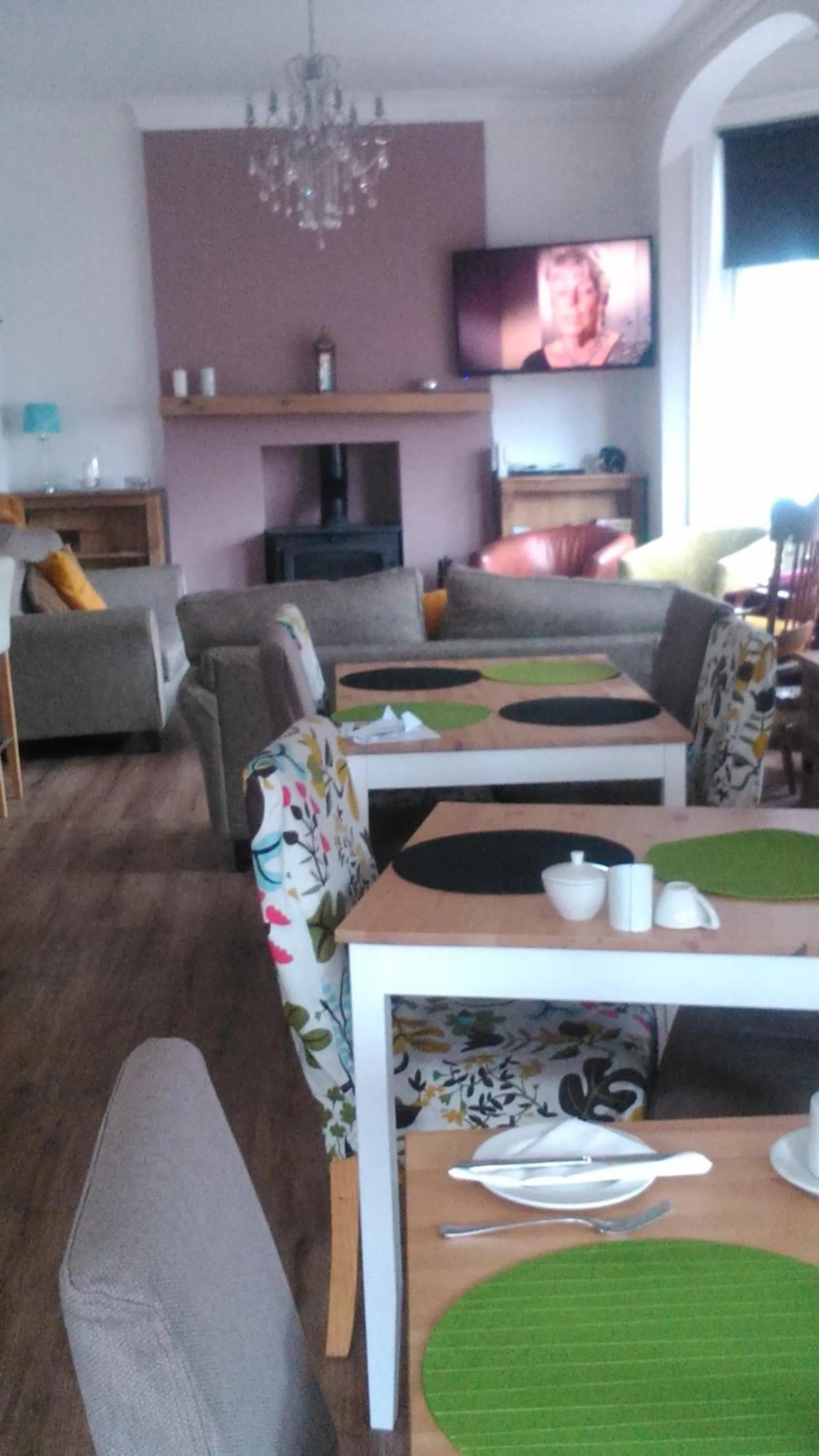 Dining area in The Beaucliffe Hotel