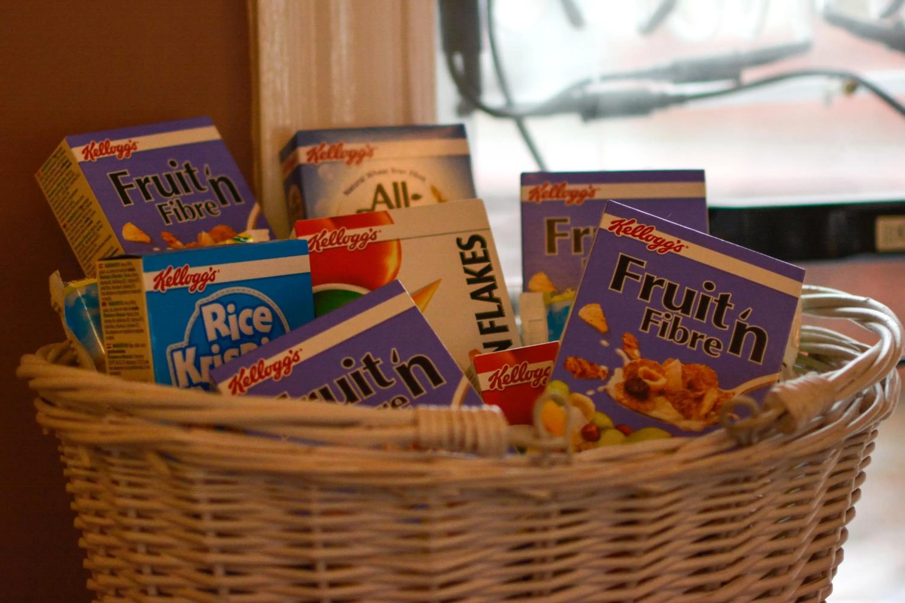 Continental breakfast in The Beaucliffe Hotel