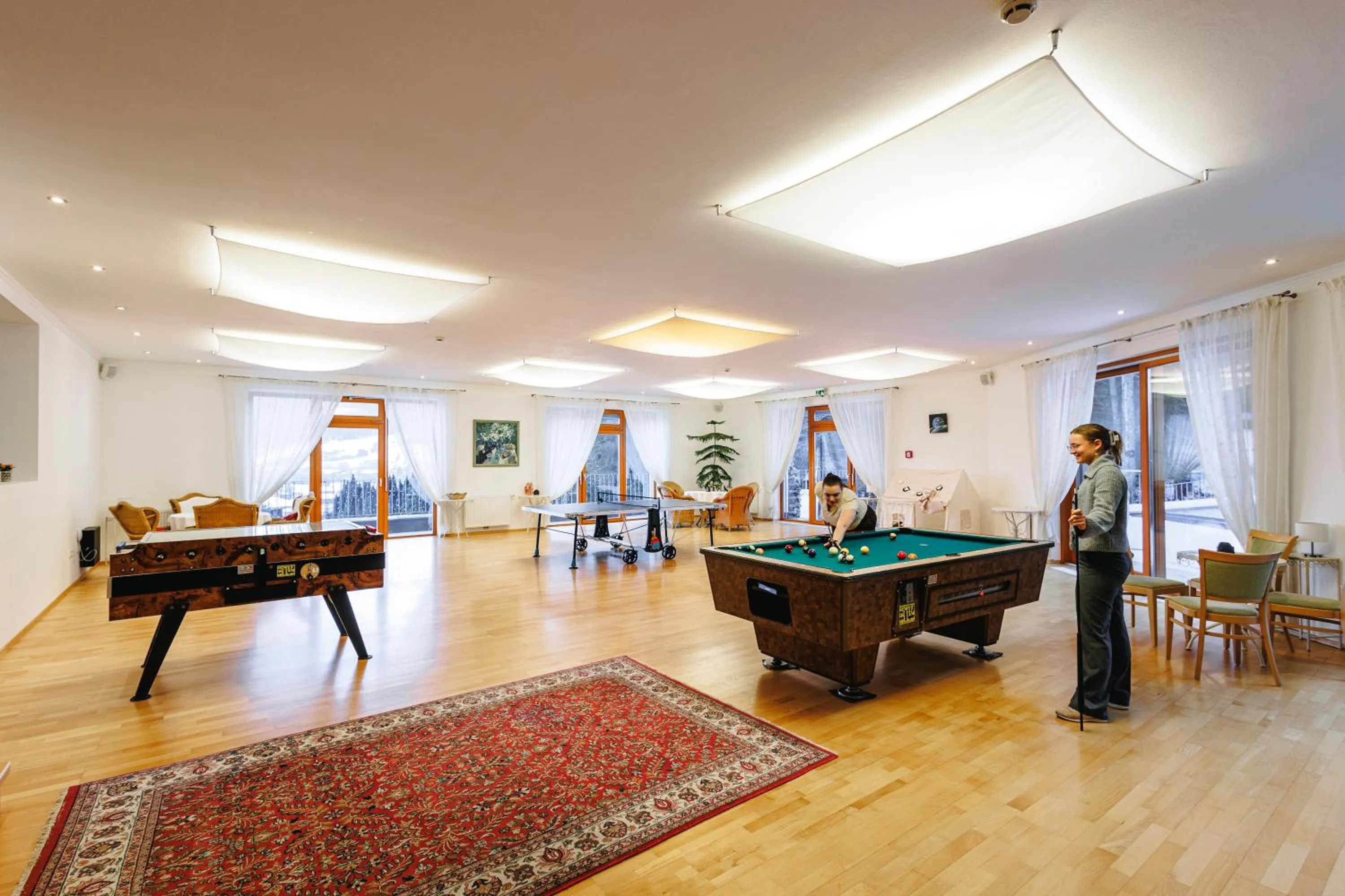 Game Room in Gartenhotel Rosenhof bei Kitzbühel