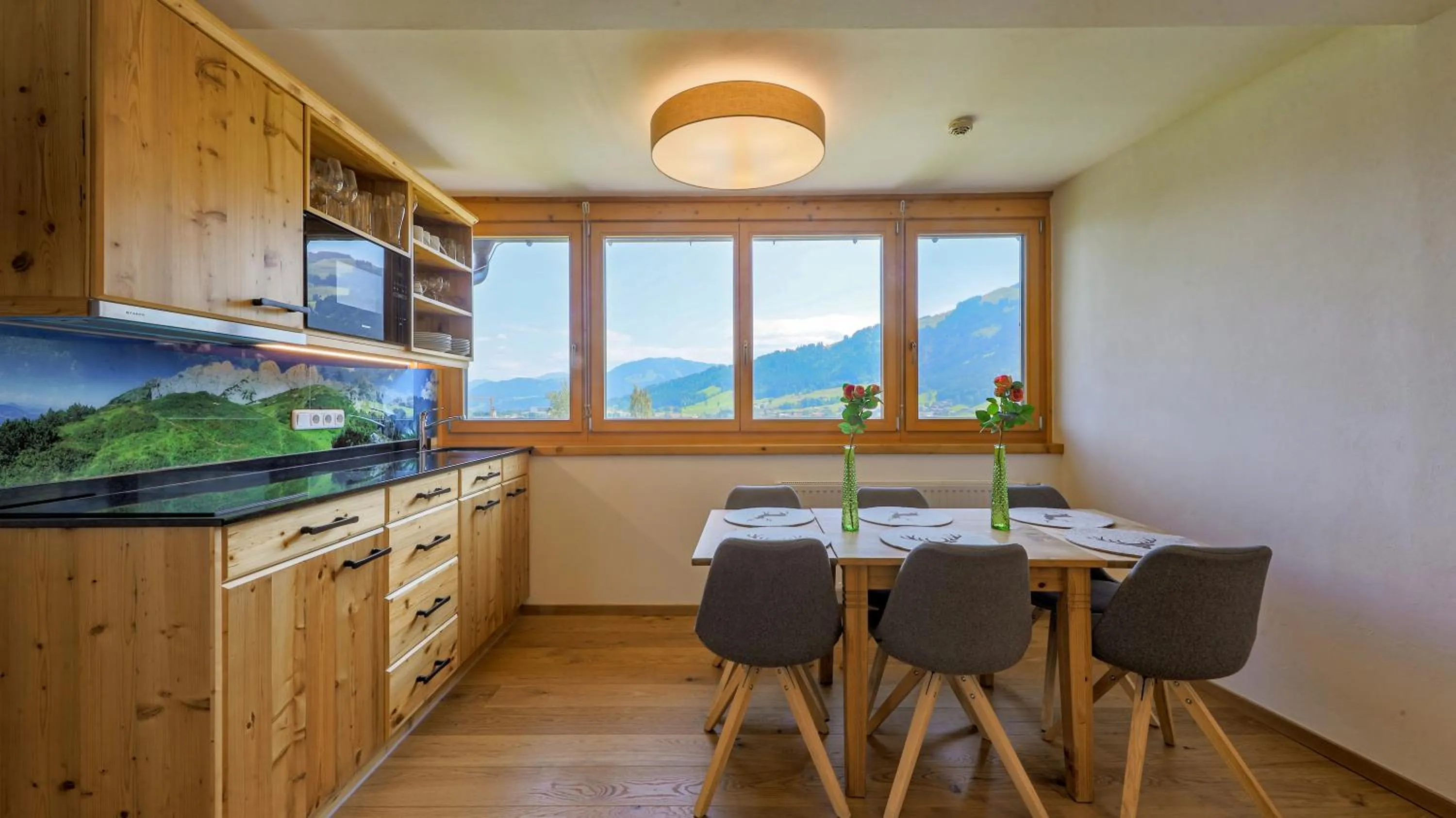 Kitchen or kitchenette in Gartenhotel Rosenhof bei Kitzbühel