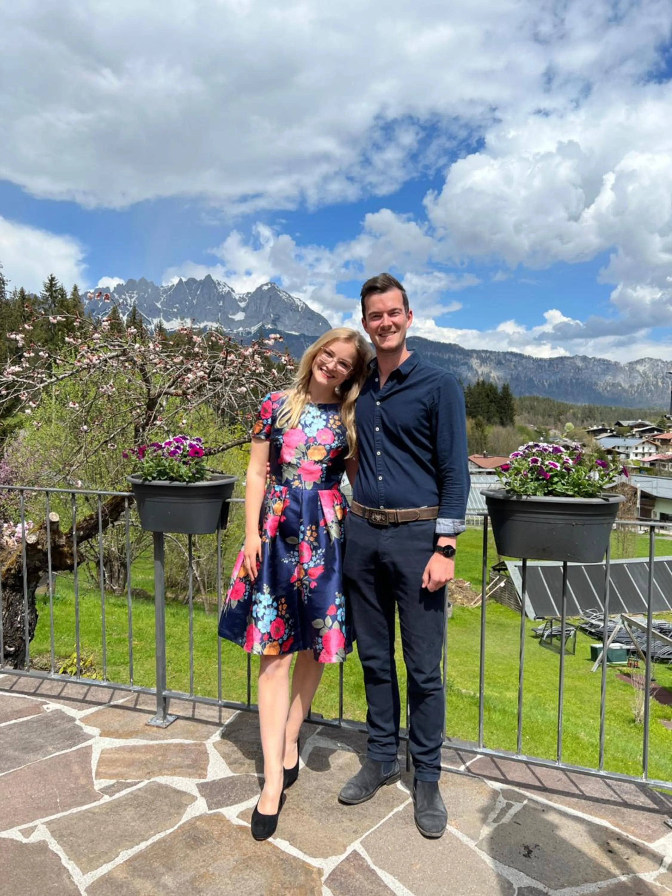 View (from property/room) in Gartenhotel Rosenhof bei Kitzbühel
