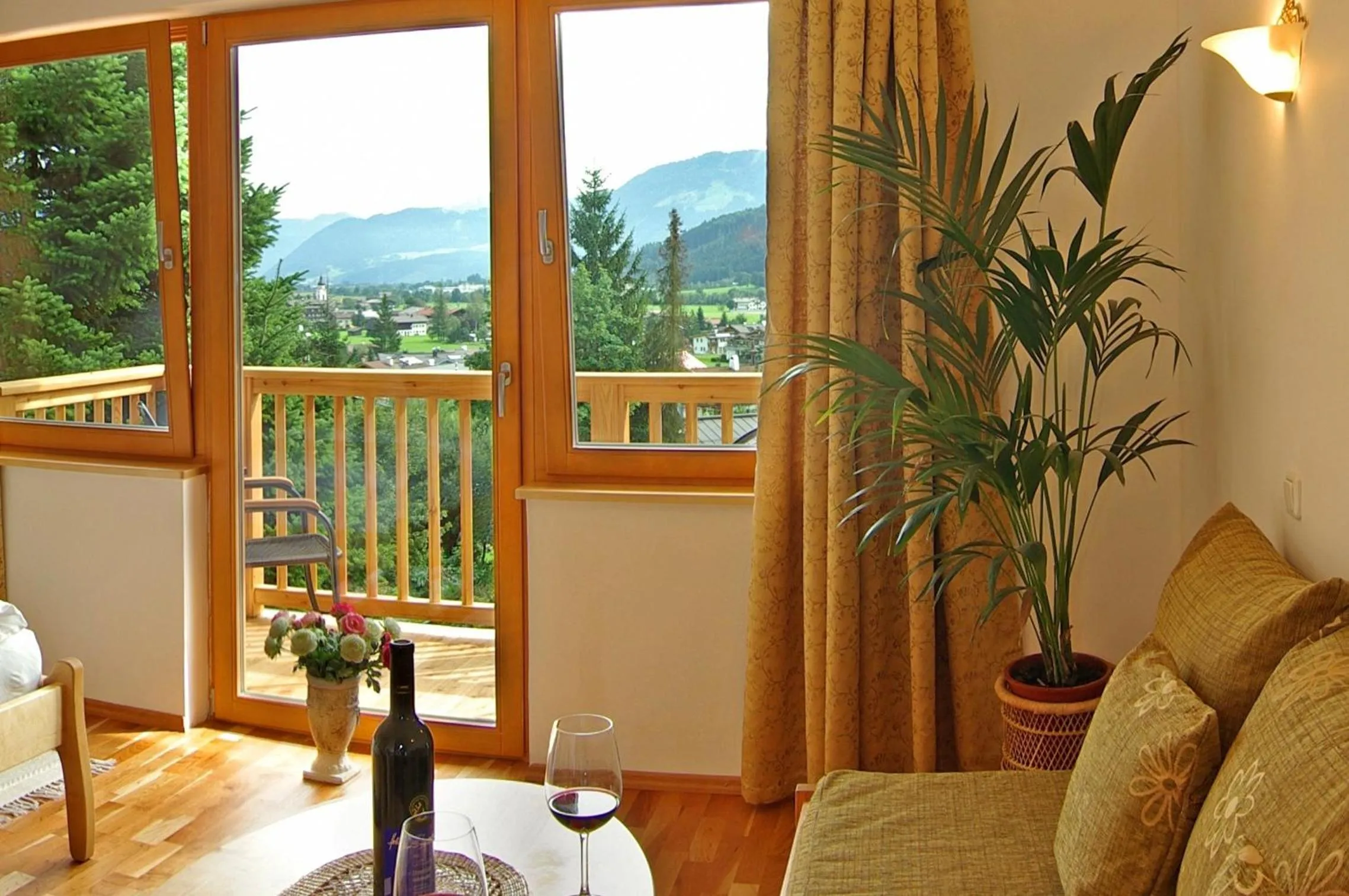 Seating area in Gartenhotel Rosenhof bei Kitzbühel
