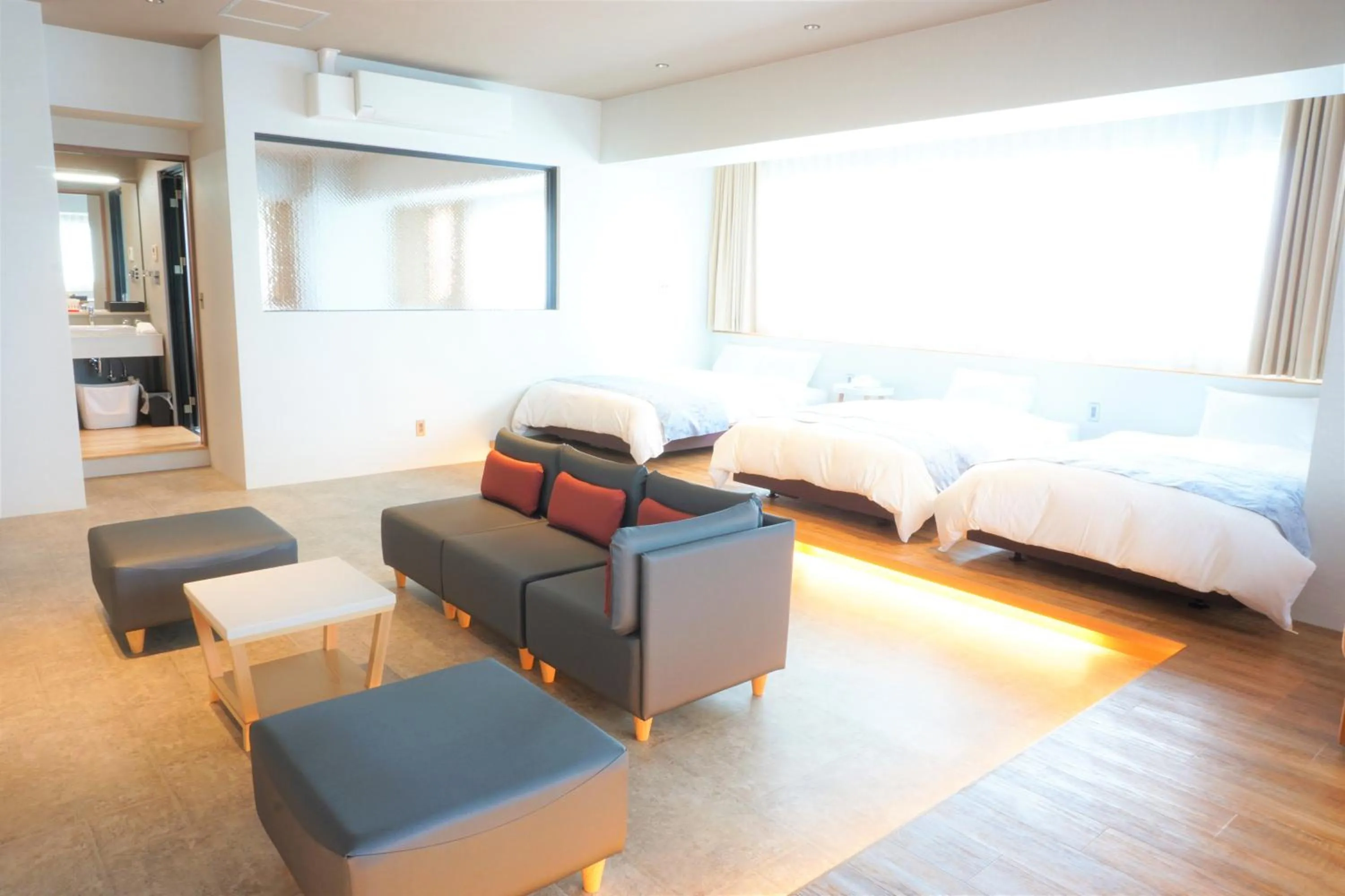 Bed in Yukureba Maejima Hotel