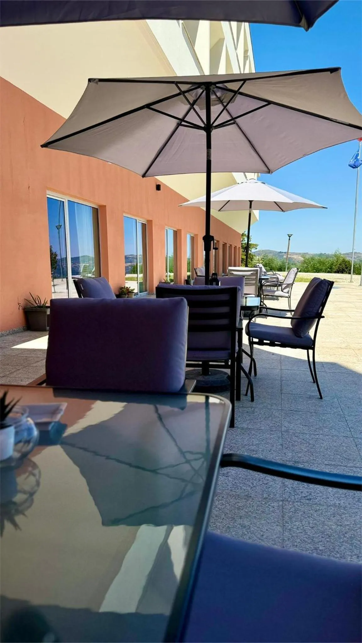 Patio in Plácido Hotel Douro - Tabuaço