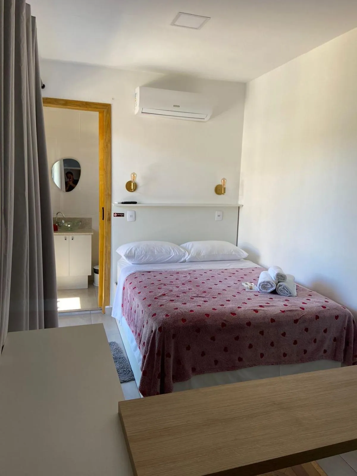 Bed in Pousada Recanto do Aconchego