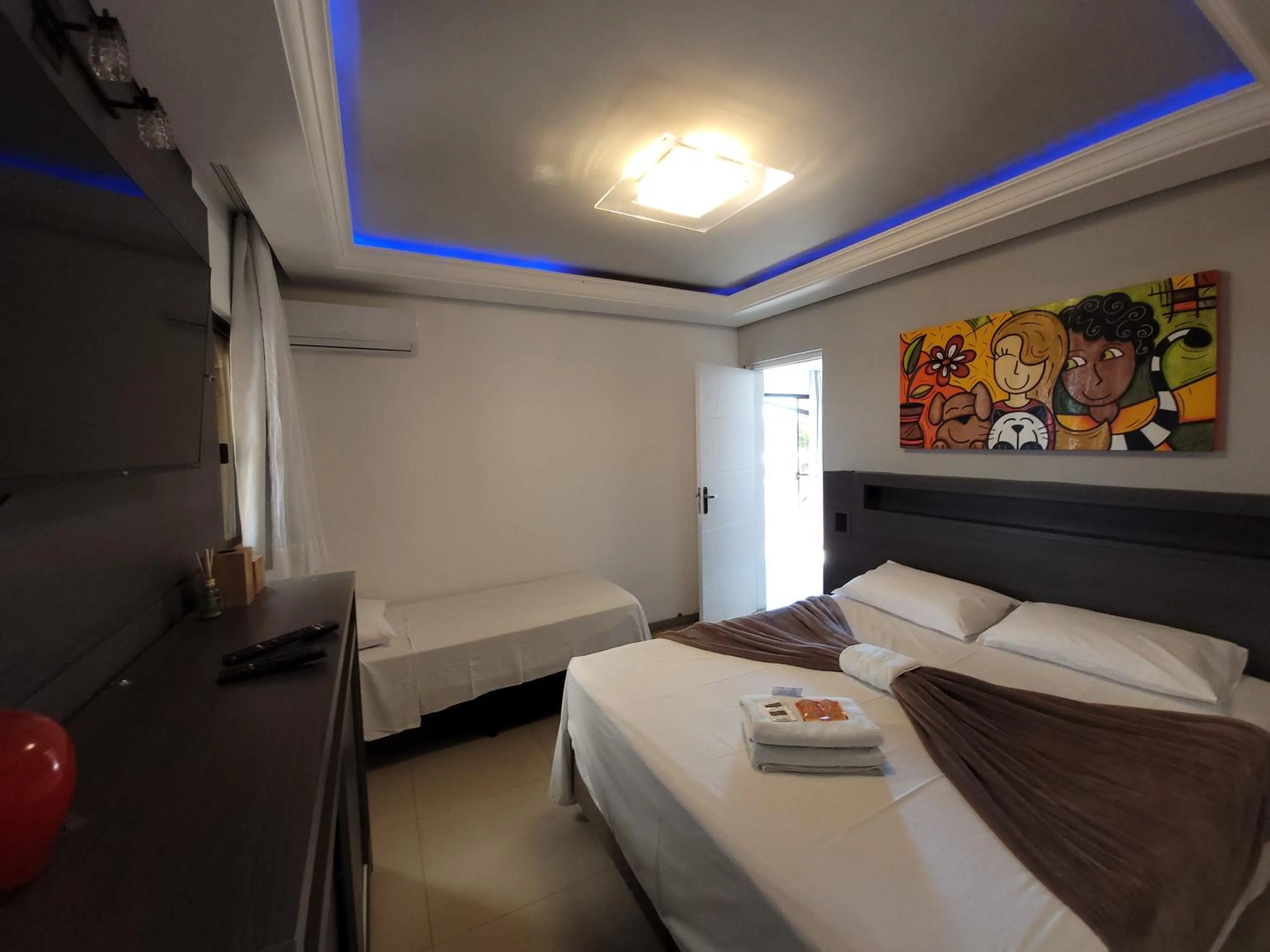 Property building, Bed in Pousada Recanto do Aconchego