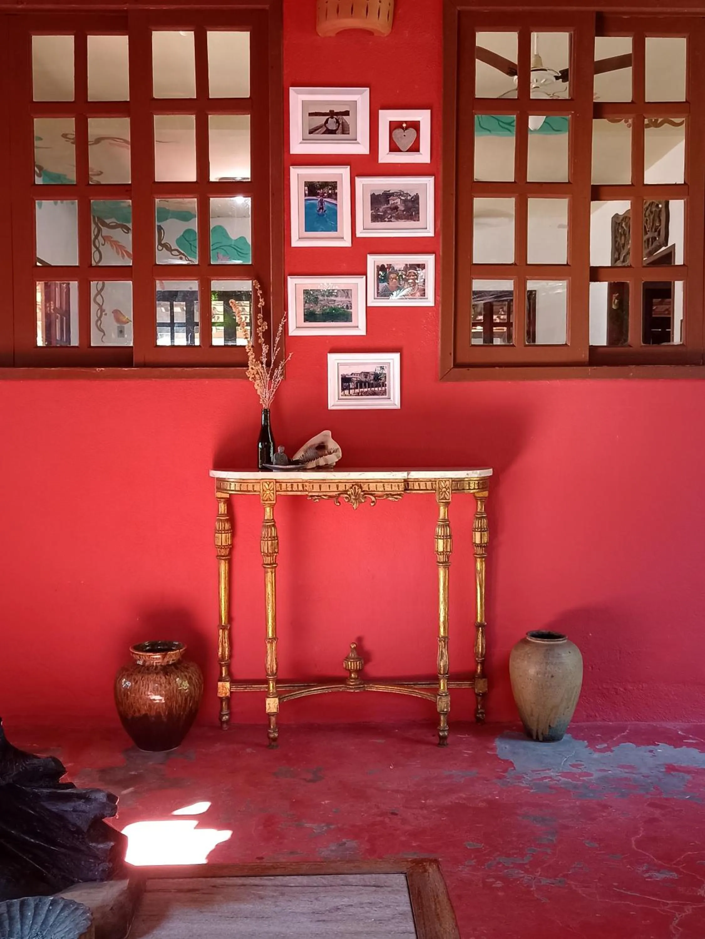 Decorative detail in Pousada ZEN Cumuruxatiba