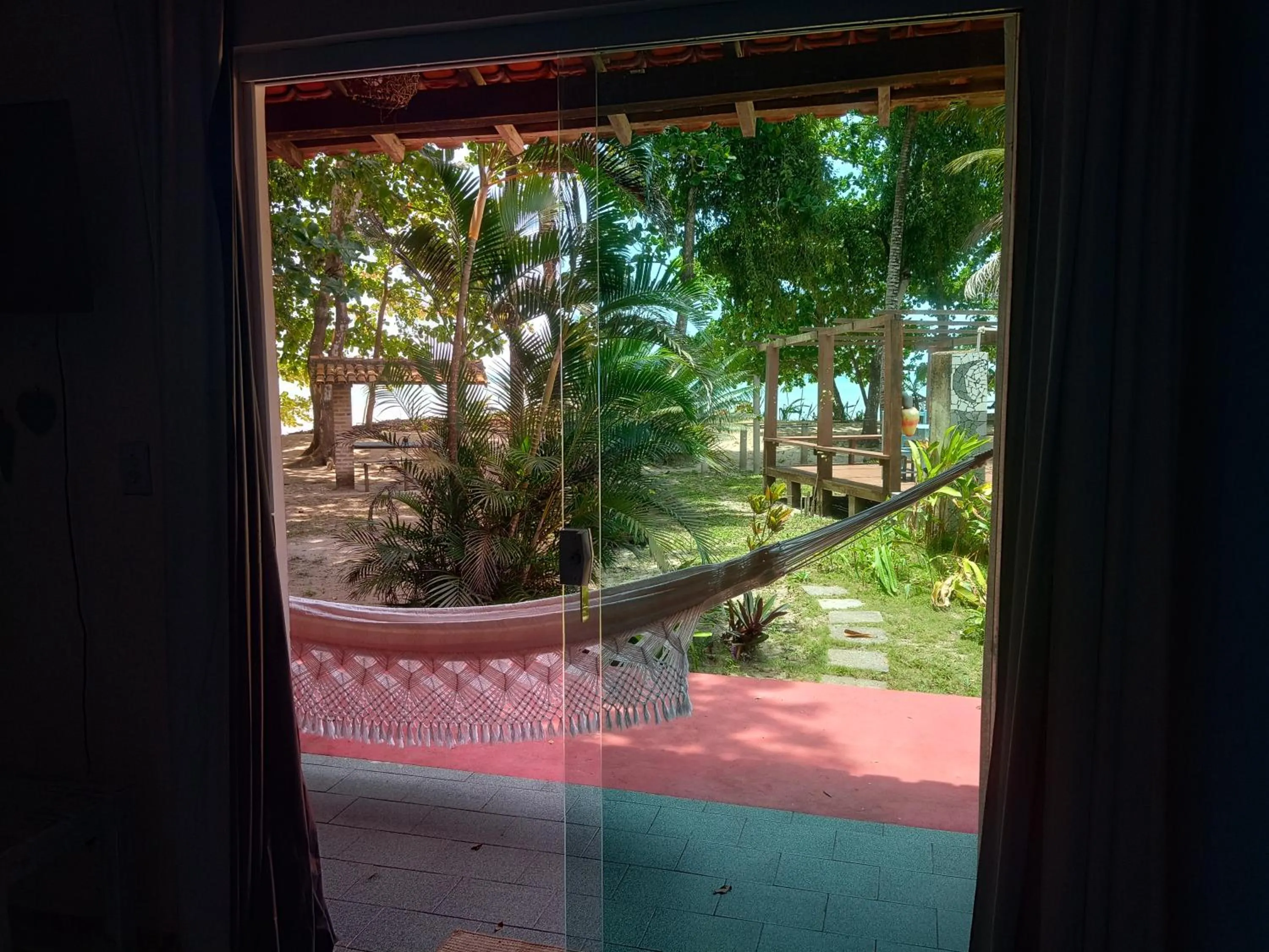 Garden view in Pousada ZEN Cumuruxatiba