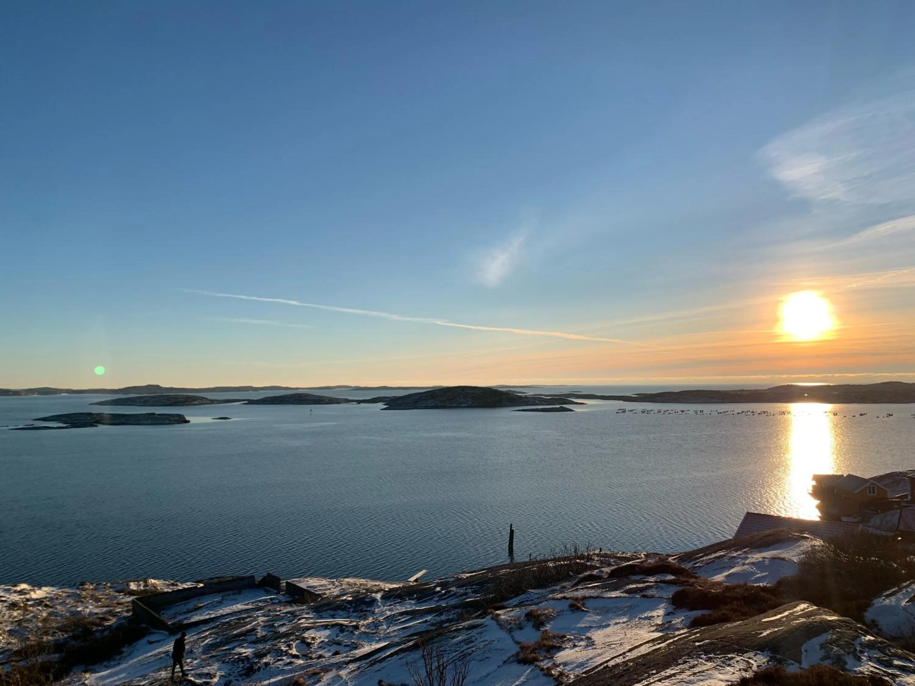 Sunset in Mollösunds Wärdshus