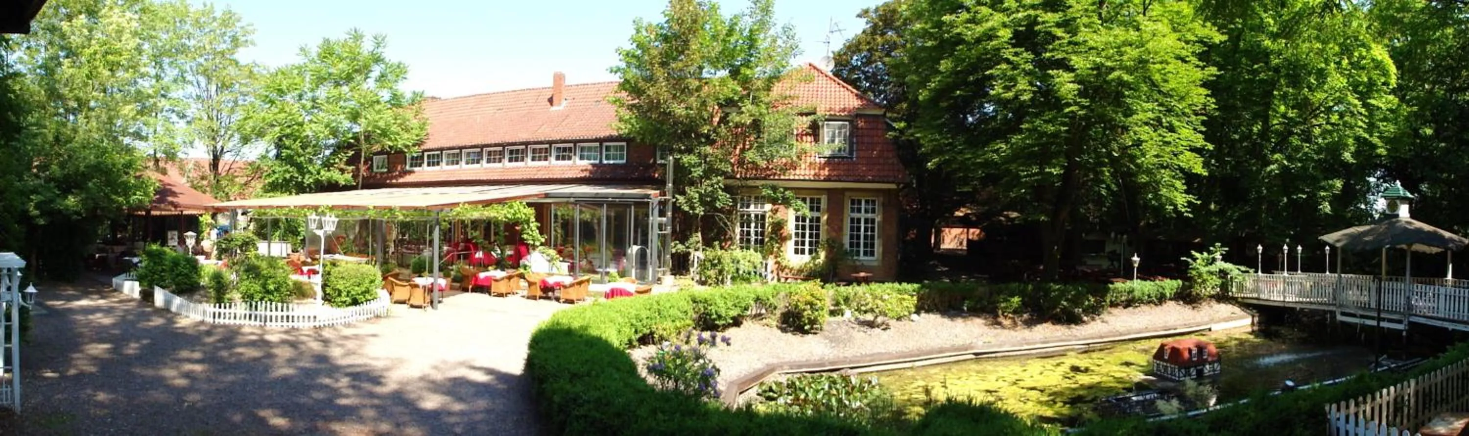 Garden view in Parkhotel Wienburg Münster
