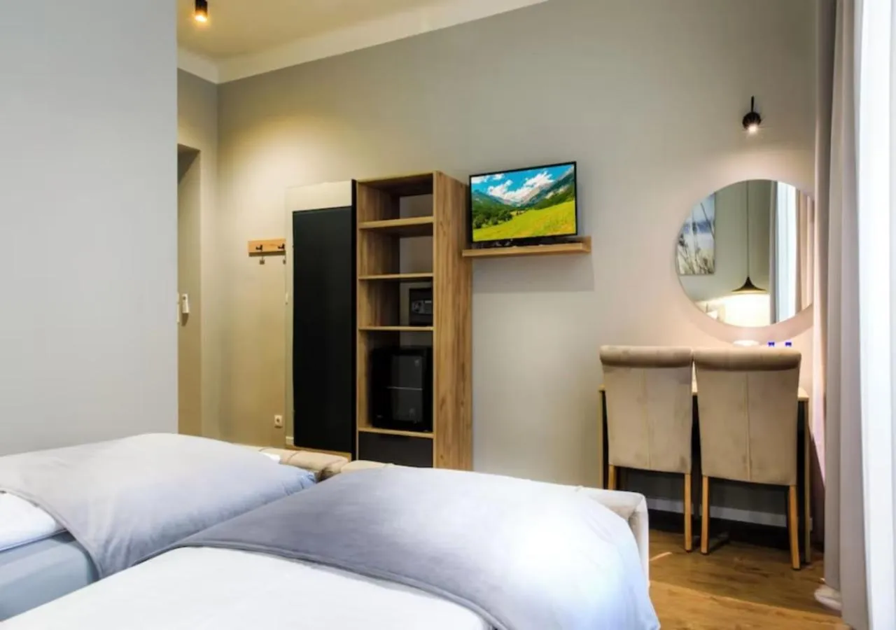 Bed in Hotel Resonanz Vienna