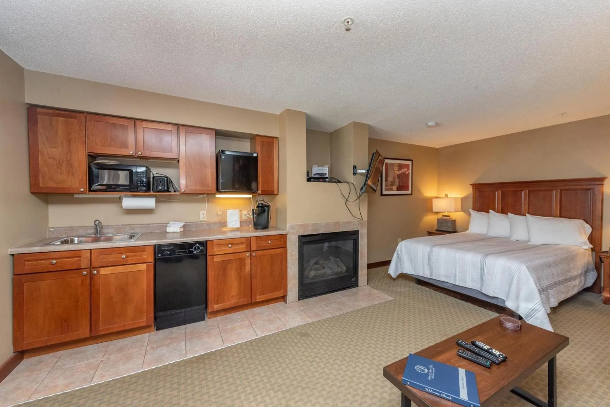 Bed in A118 Studio Standard View