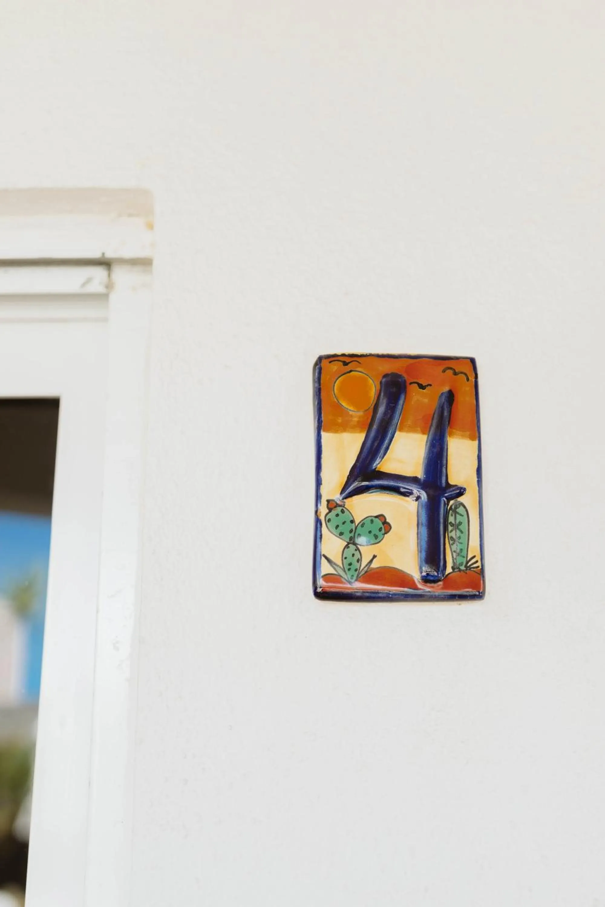 Decorative detail in Olas de Cerritos