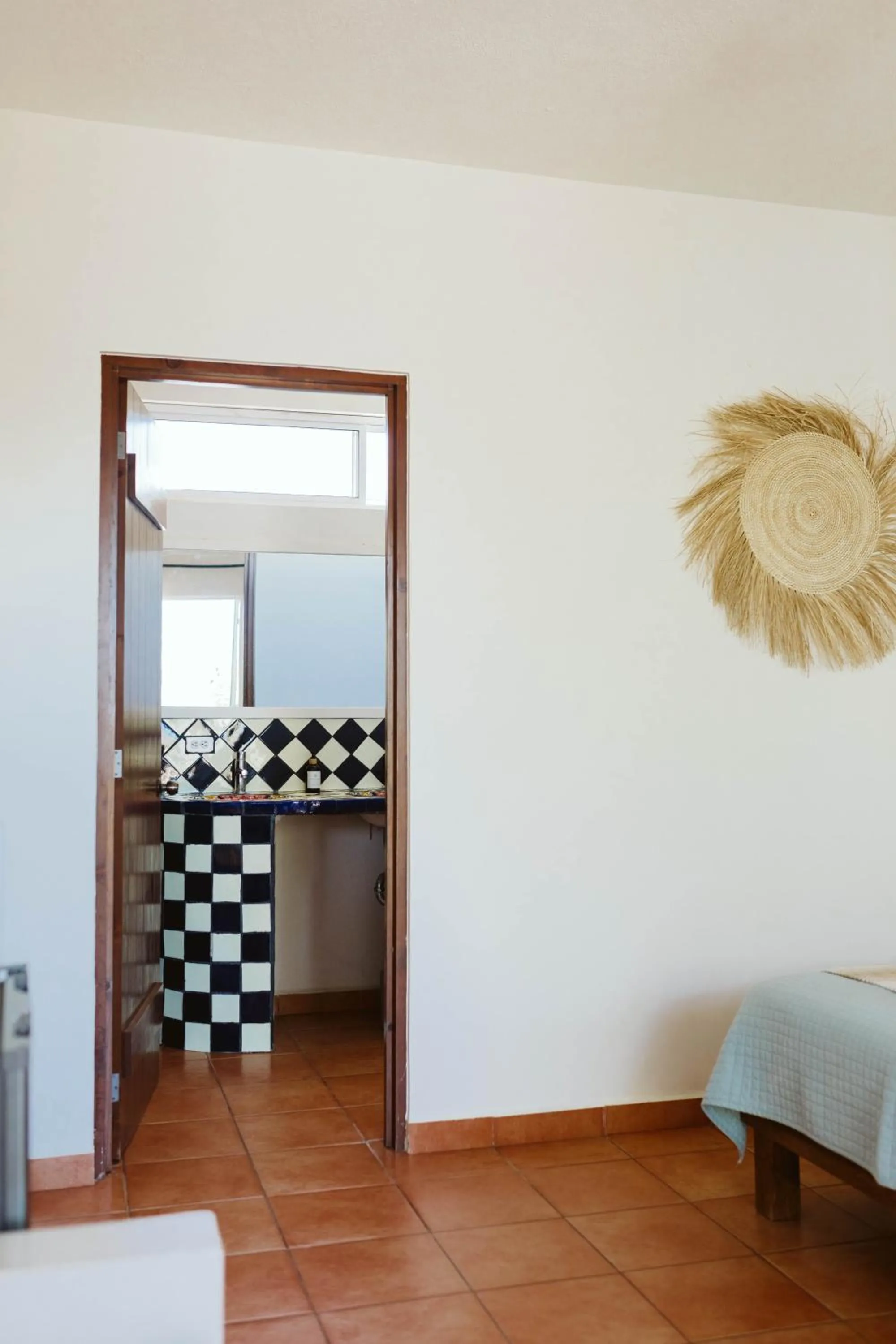 Bathroom, Bed in Olas de Cerritos